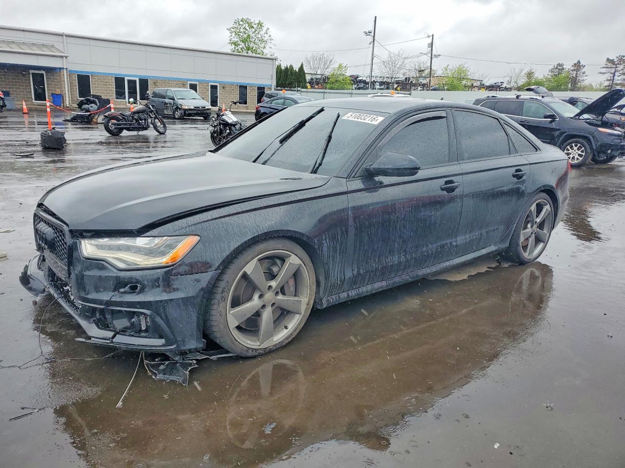 2015 Audi S6 Black vin: WAUF2AFC6FN003103