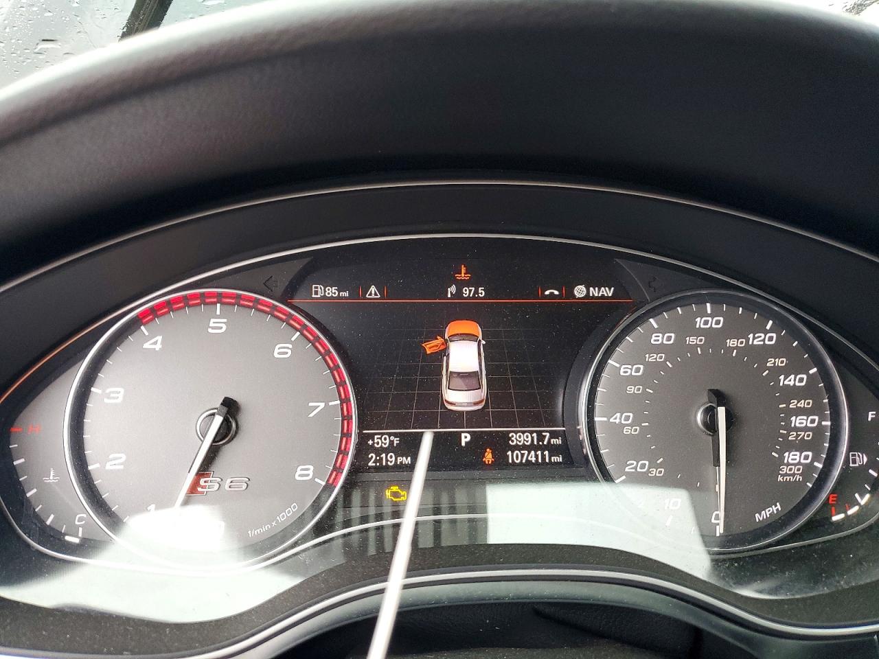 2015 Audi S6 Black vin: WAUF2AFC6FN003103