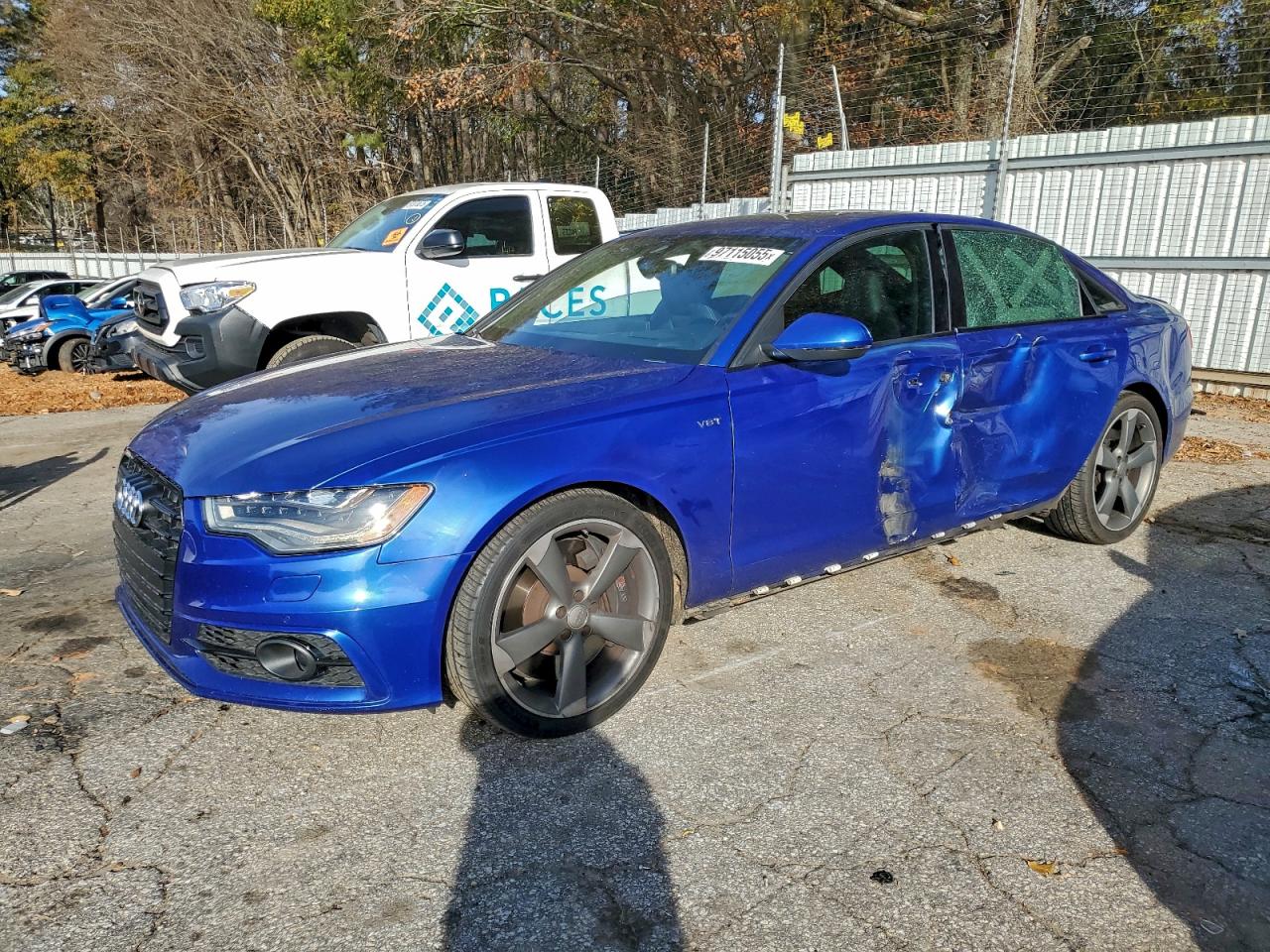 2015 Audi S6 Blue vin: WAUF2AFC6FN004154