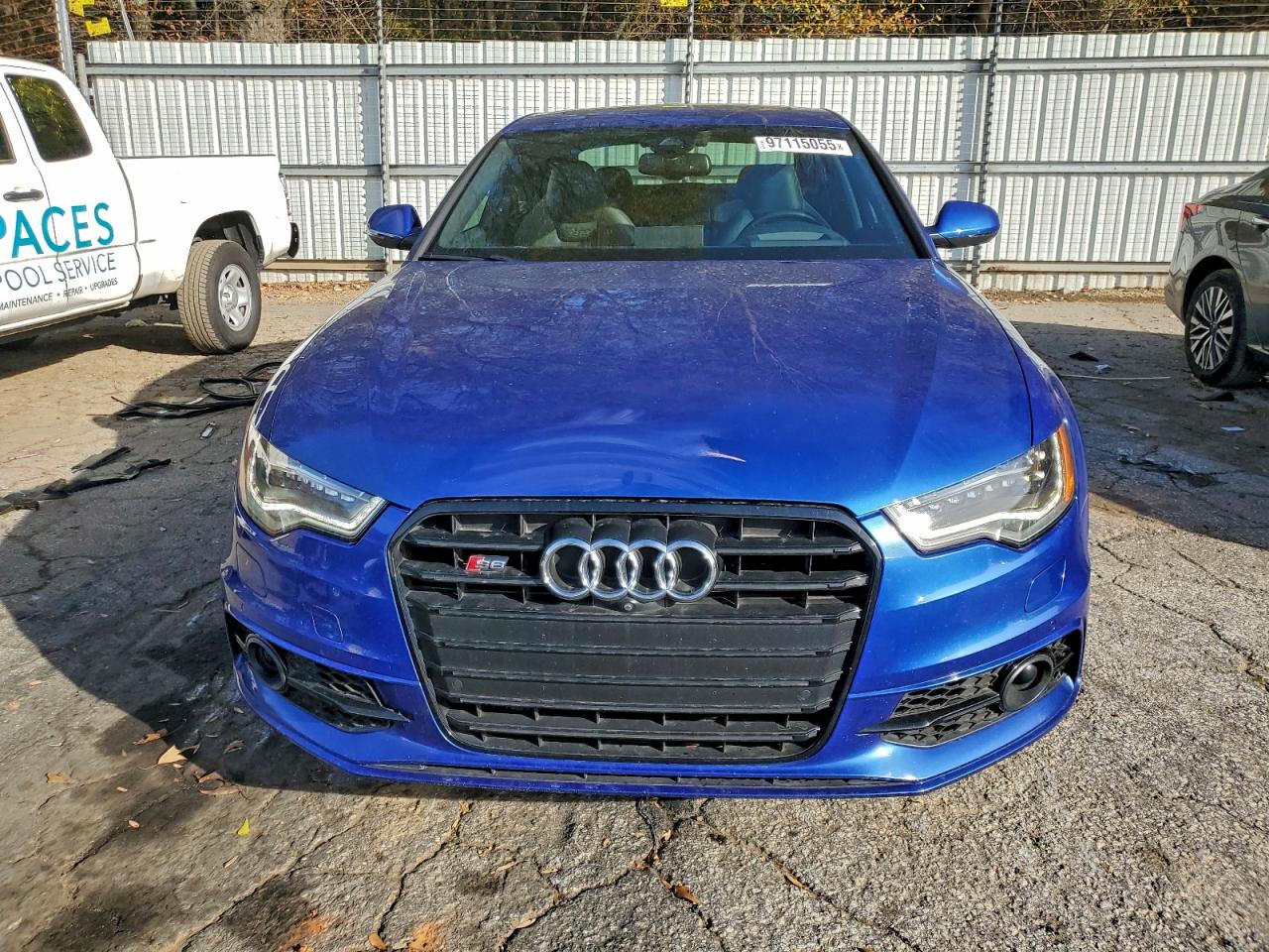 2015 Audi S6 Blue vin: WAUF2AFC6FN004154