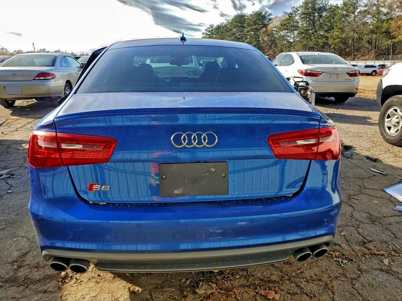 2015 Audi S6 Blue vin: WAUF2AFC6FN004154