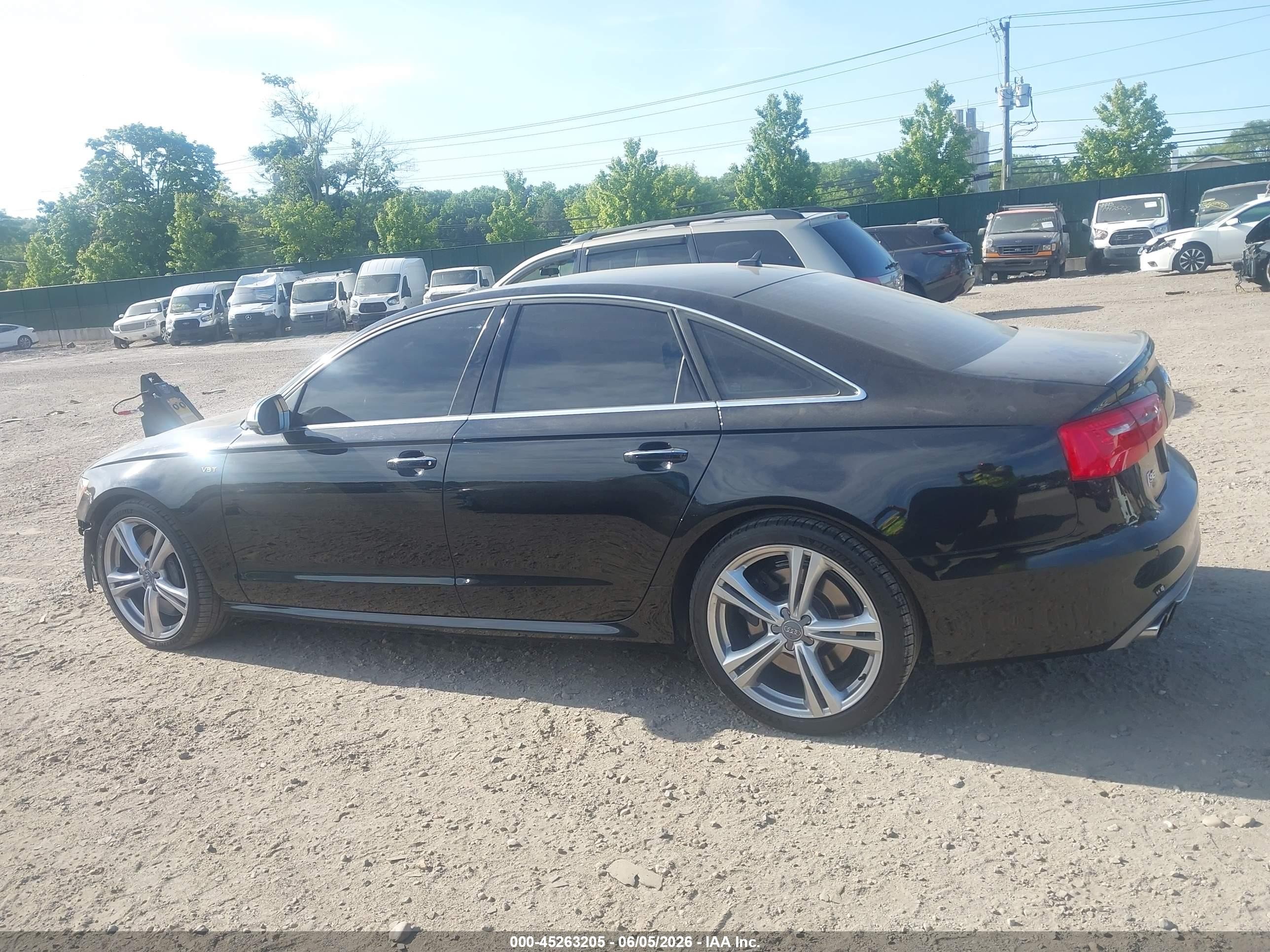 2015 Audi S6 4.0t Black vin: WAUF2AFC6FN005823