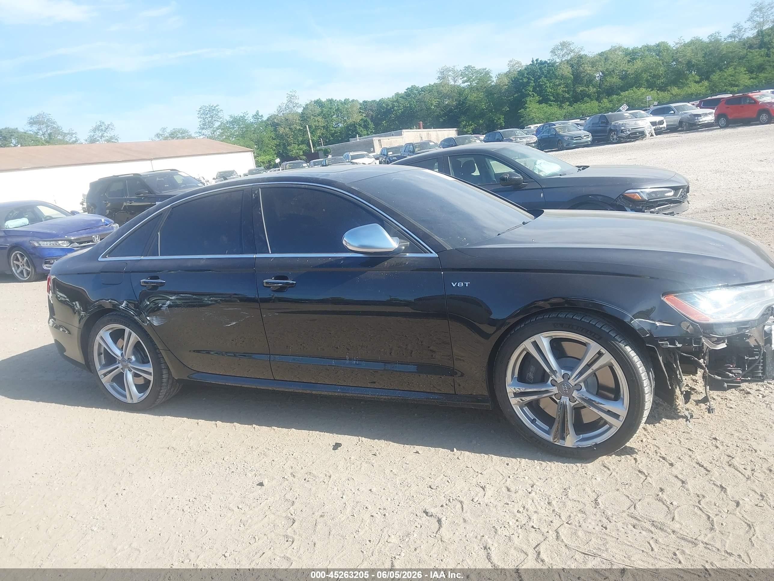 2015 Audi S6 4.0t Black vin: WAUF2AFC6FN005823