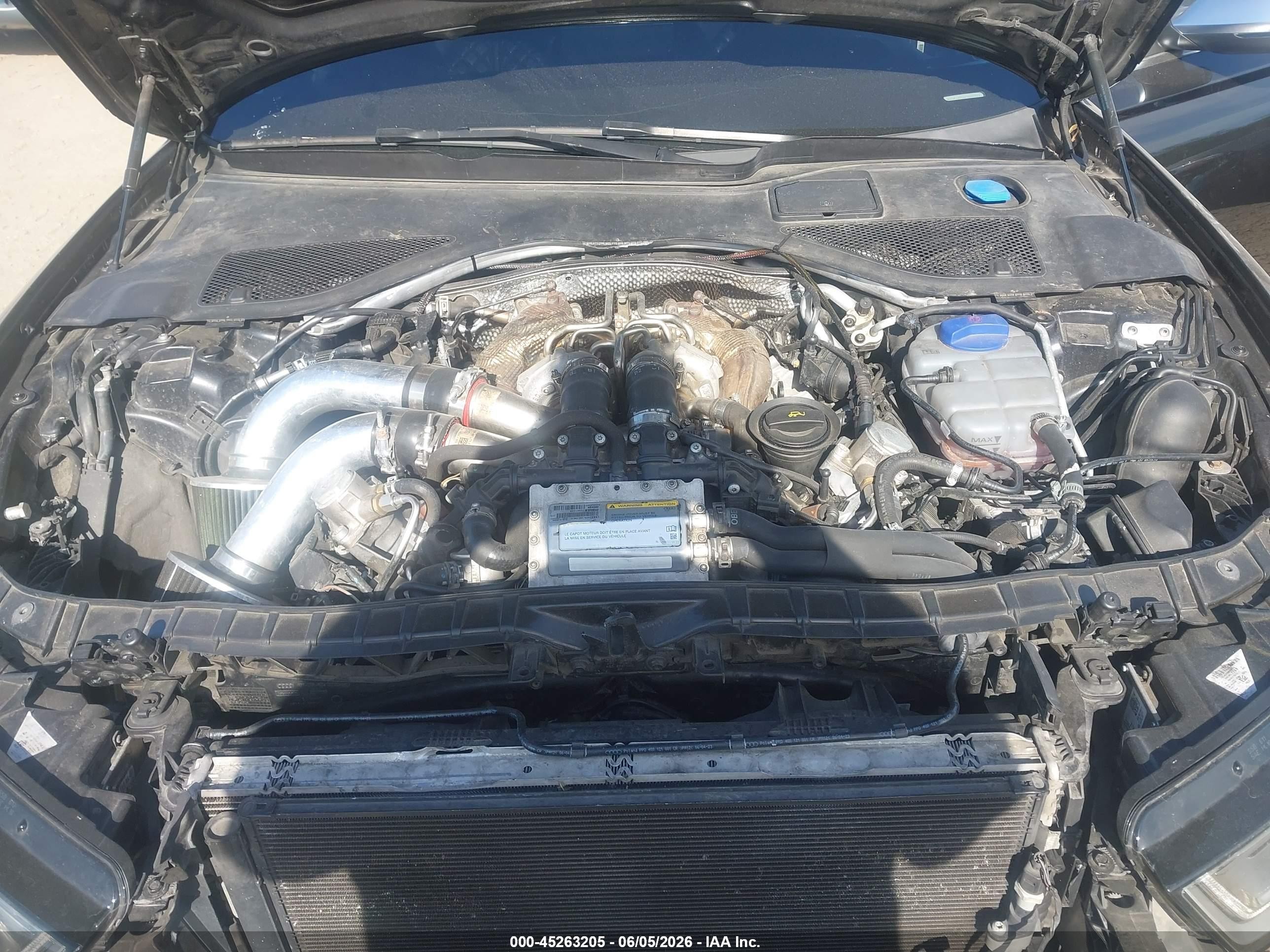 2015 Audi S6 4.0t Black vin: WAUF2AFC6FN005823