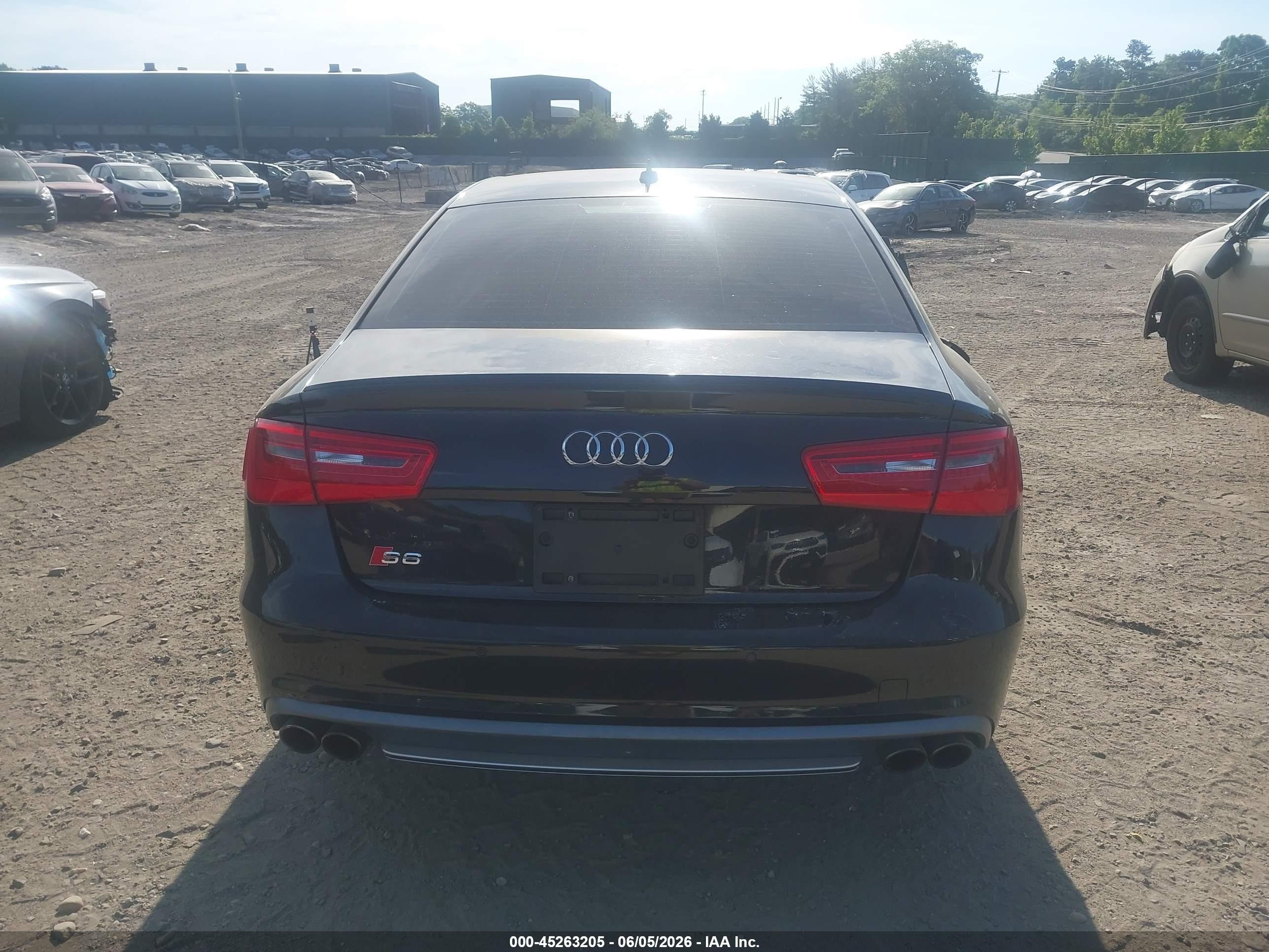 2015 Audi S6 4.0t Black vin: WAUF2AFC6FN005823