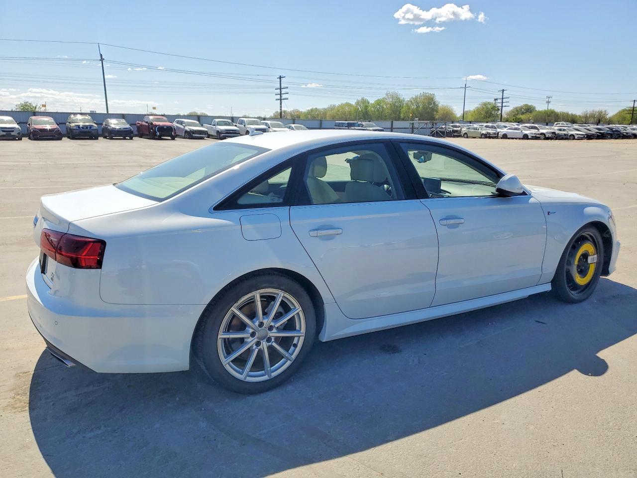 2017 Audi A6 Premium Plus White vin: WAUF2AFC6HN124166
