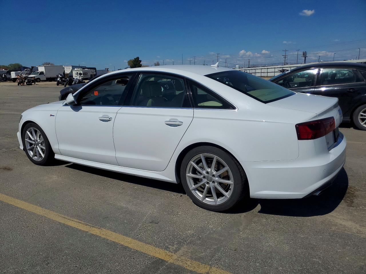 2017 Audi A6 Premium Plus White vin: WAUF2AFC6HN124166