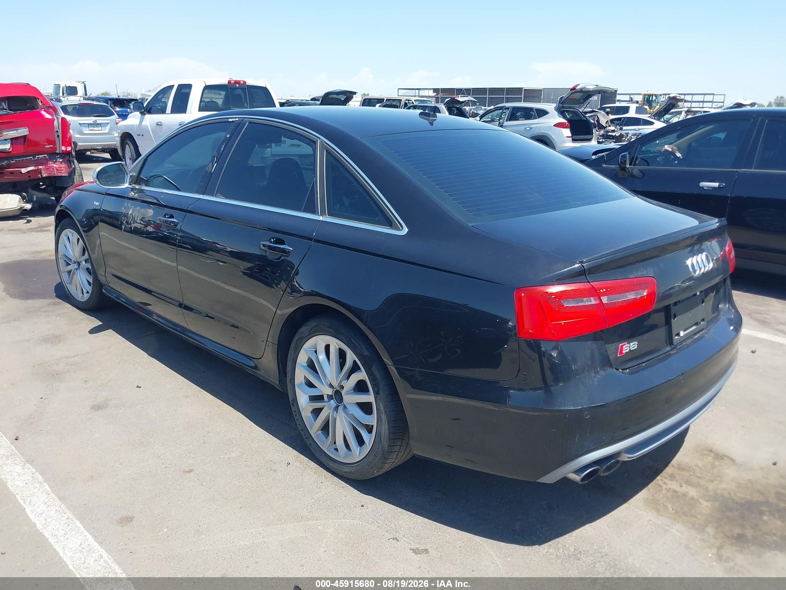 2013 Audi S6 4.0t Prestige Black vin: WAUF2AFC7DN151791