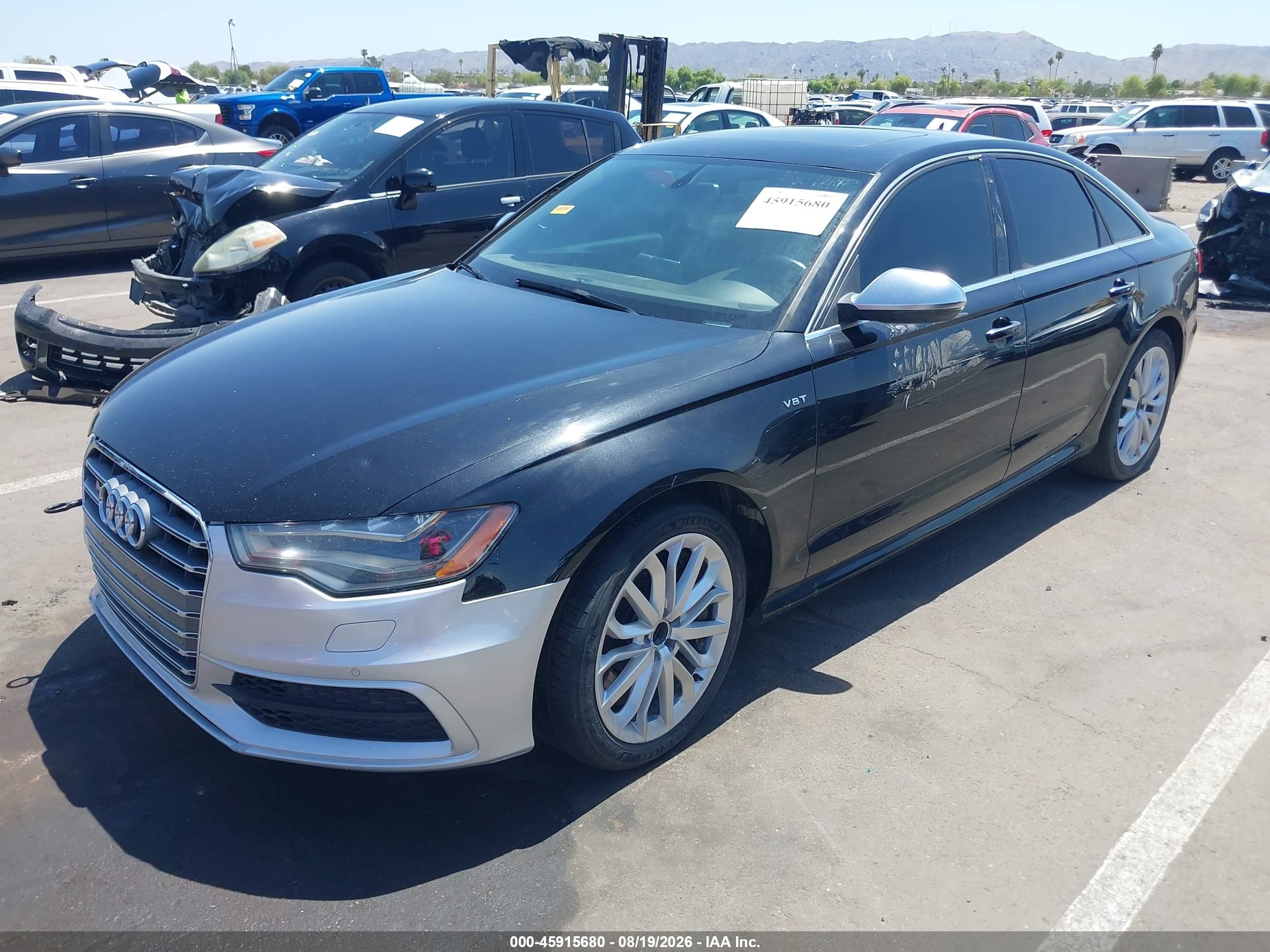 2013 Audi S6 4.0t Prestige Black vin: WAUF2AFC7DN151791