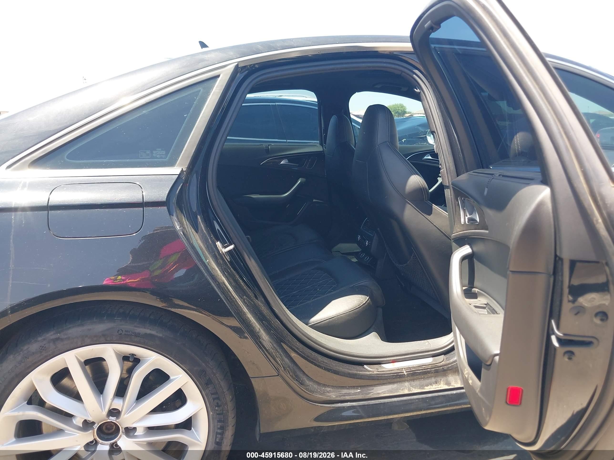 2013 Audi S6 4.0t Prestige Black vin: WAUF2AFC7DN151791
