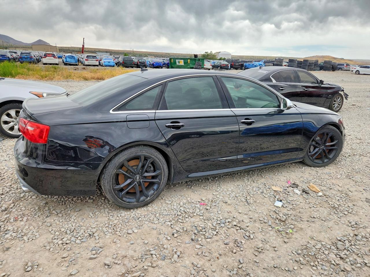 2015 Audi S6 Black vin: WAUF2AFC7FN006754