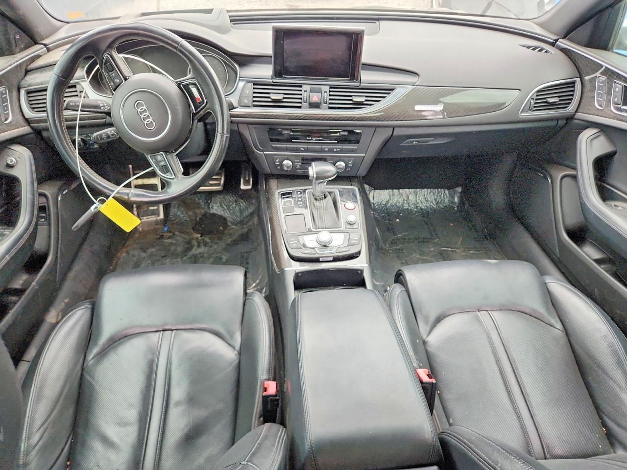 2015 Audi S6 Black vin: WAUF2AFC7FN006754