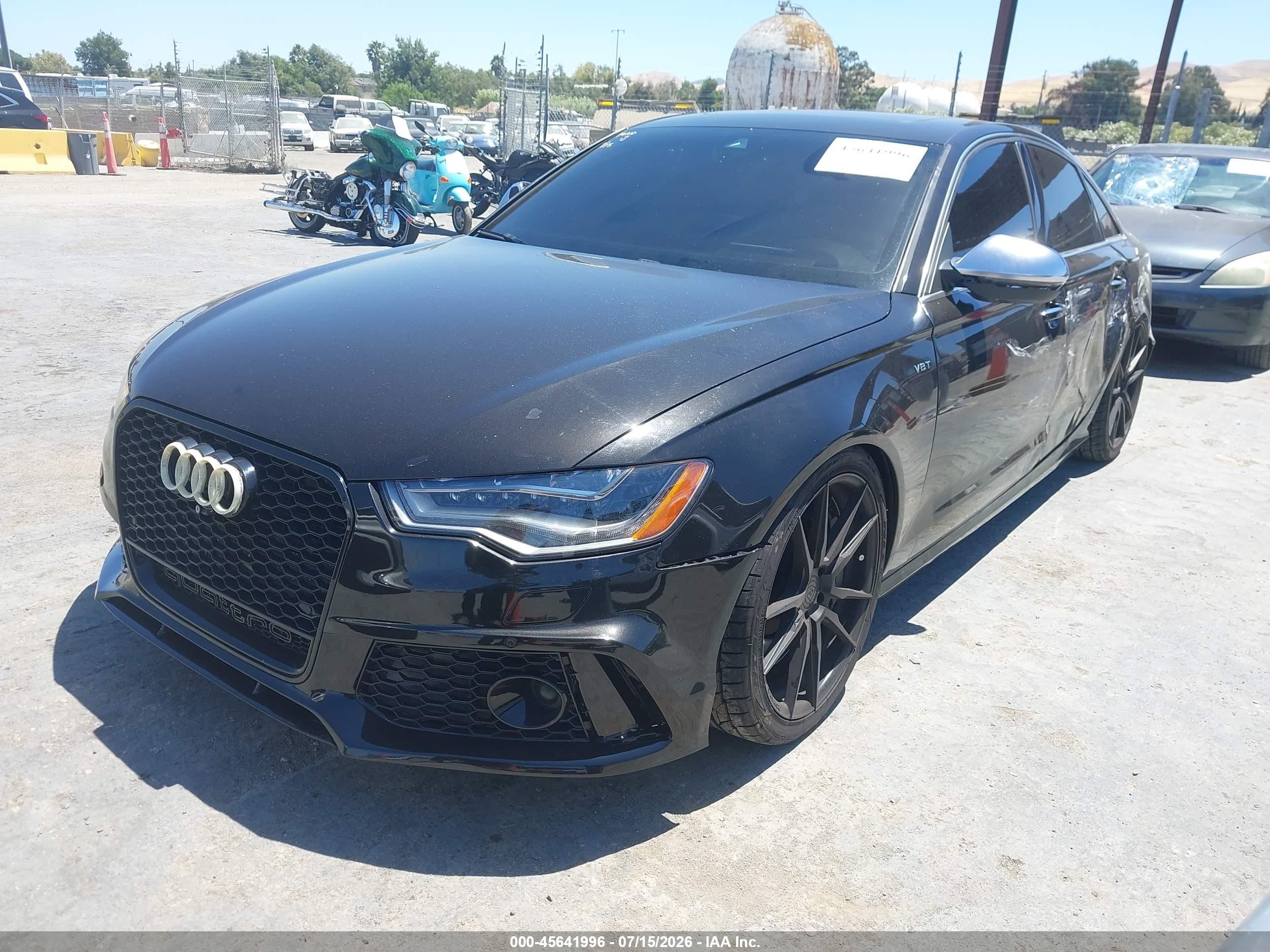 2015 Audi S6 4.0t Brown vin: WAUF2AFC7FN021089