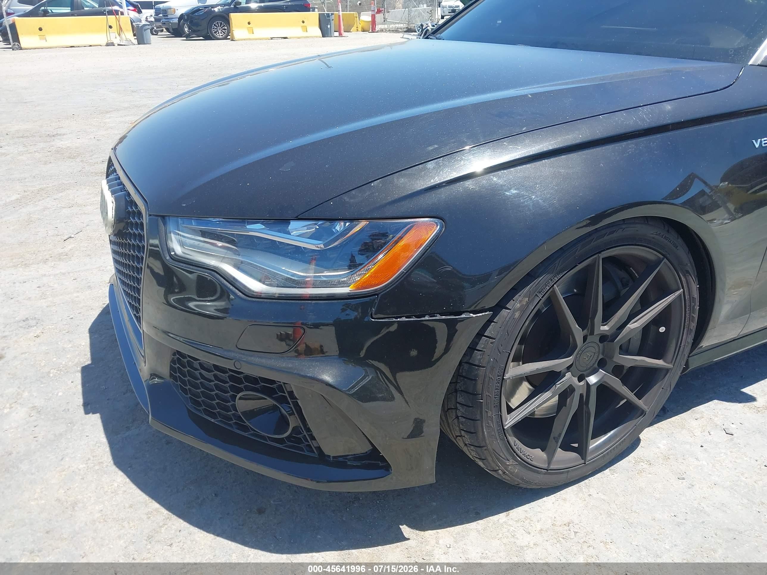 2015 Audi S6 4.0t Brown vin: WAUF2AFC7FN021089