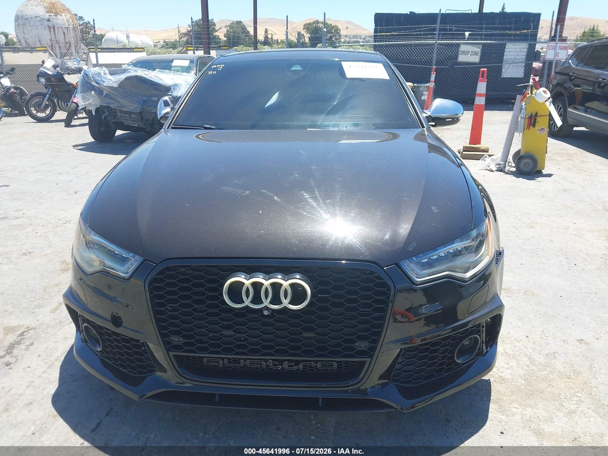 2015 Audi S6 4.0t Brown vin: WAUF2AFC7FN021089