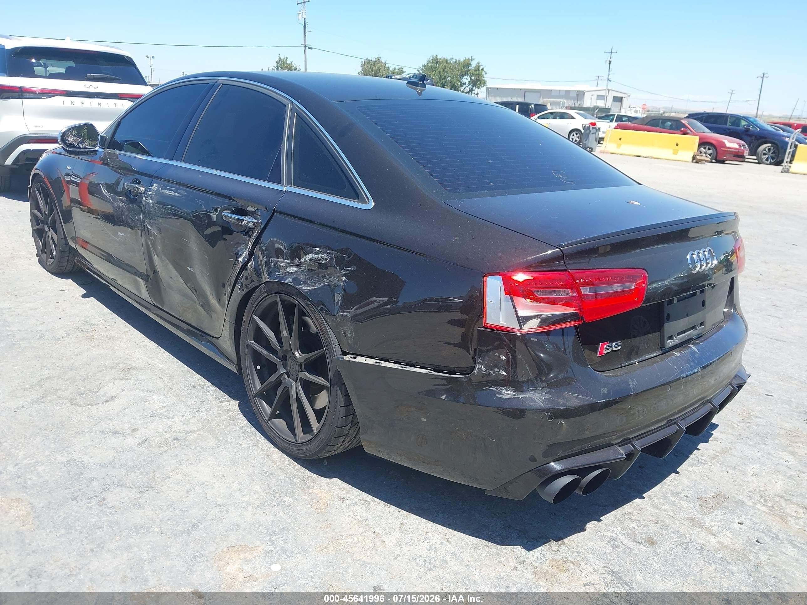 2015 Audi S6 4.0t Brown vin: WAUF2AFC7FN021089