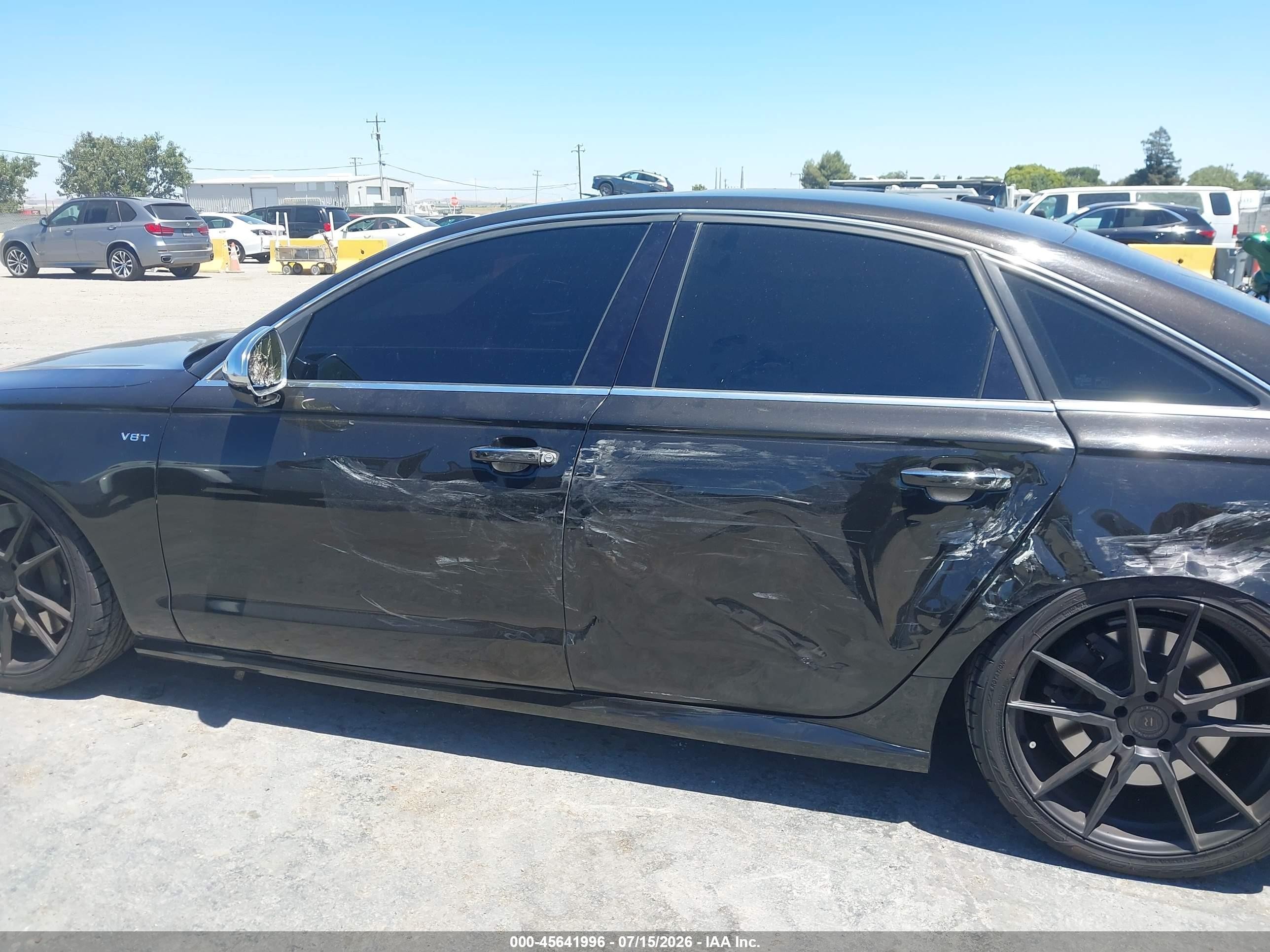2015 Audi S6 4.0t Brown vin: WAUF2AFC7FN021089