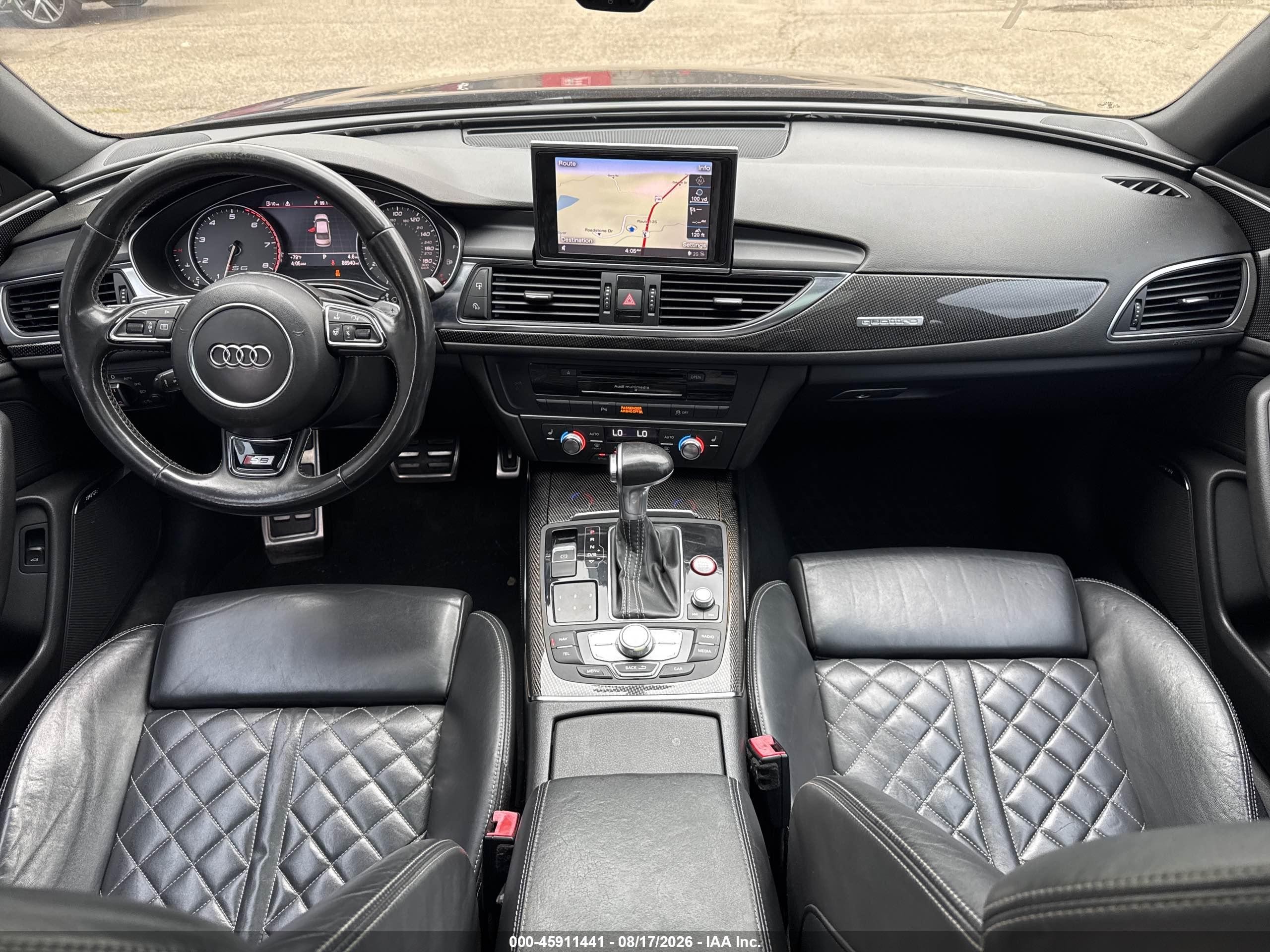 2013 Audi S6 4.0t Prestige Gray vin: WAUF2AFC9DN103239