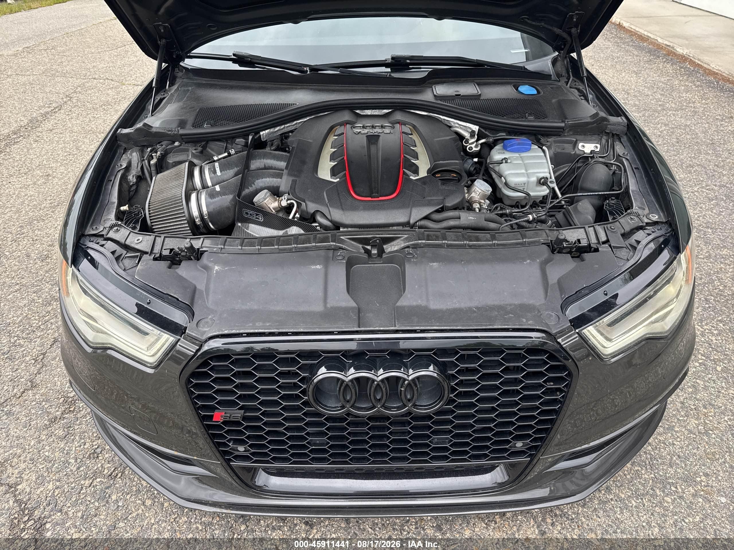 2013 Audi S6 4.0t Prestige Gray vin: WAUF2AFC9DN103239