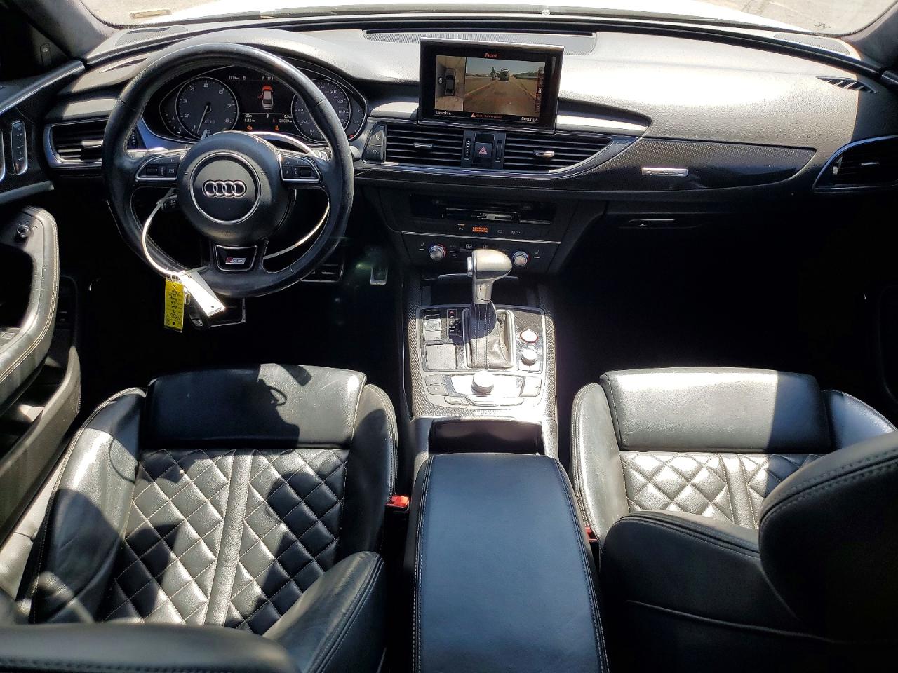2014 Audi S6 White vin: WAUF2AFCXEN069362