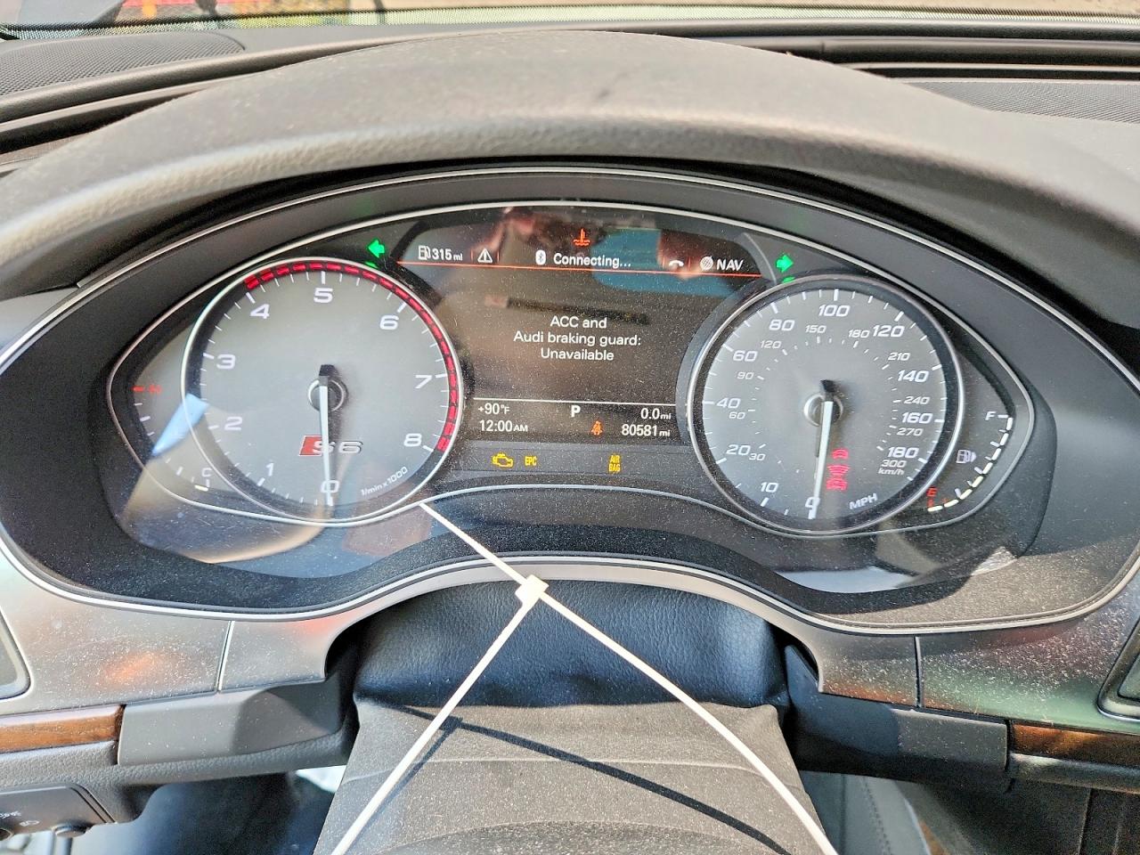 2014 Audi S6 Gray vin: WAUF2BFC3EN153240