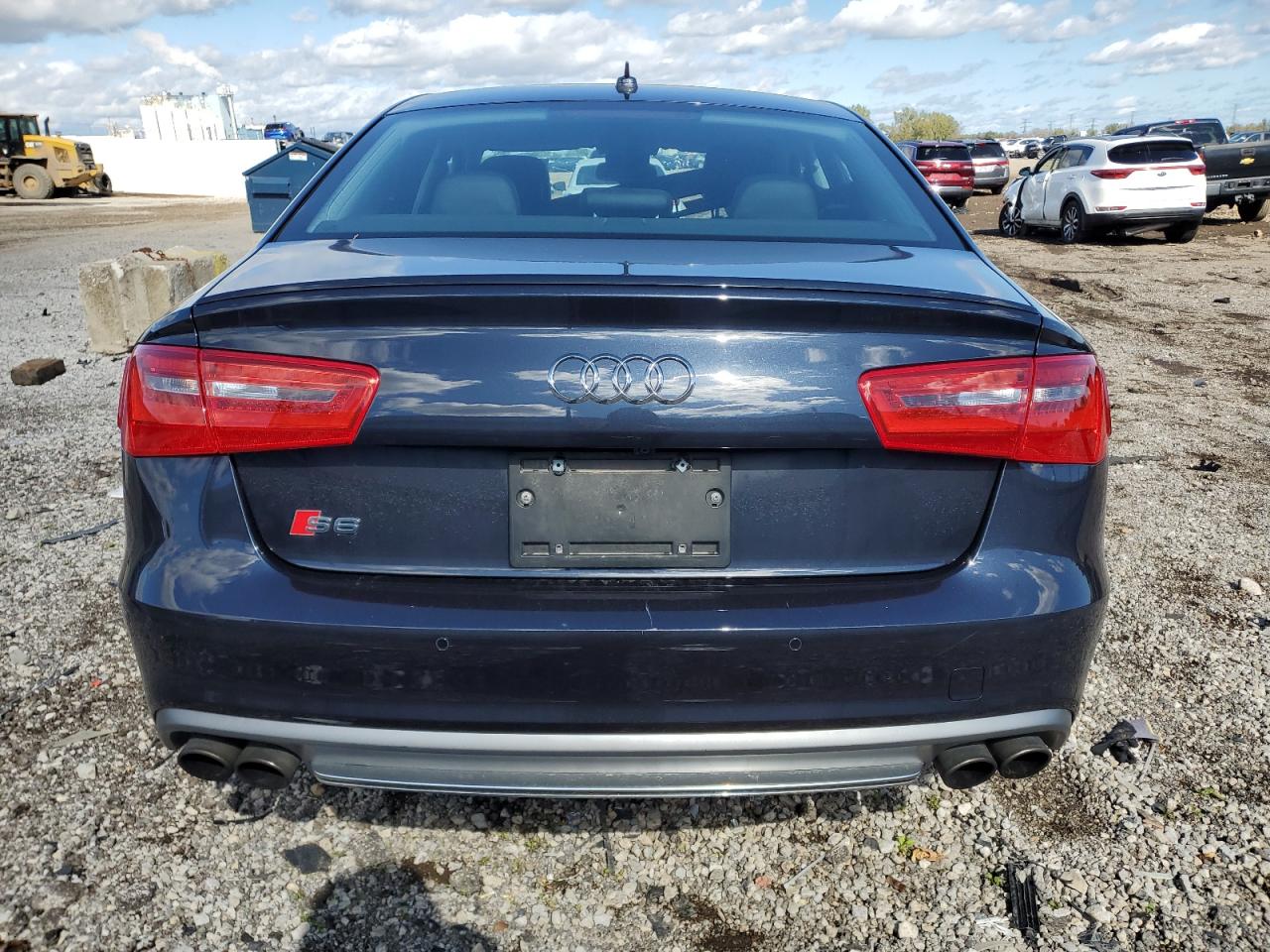 2015 Audi S6 Blue vin: WAUF2BFC6FN002359