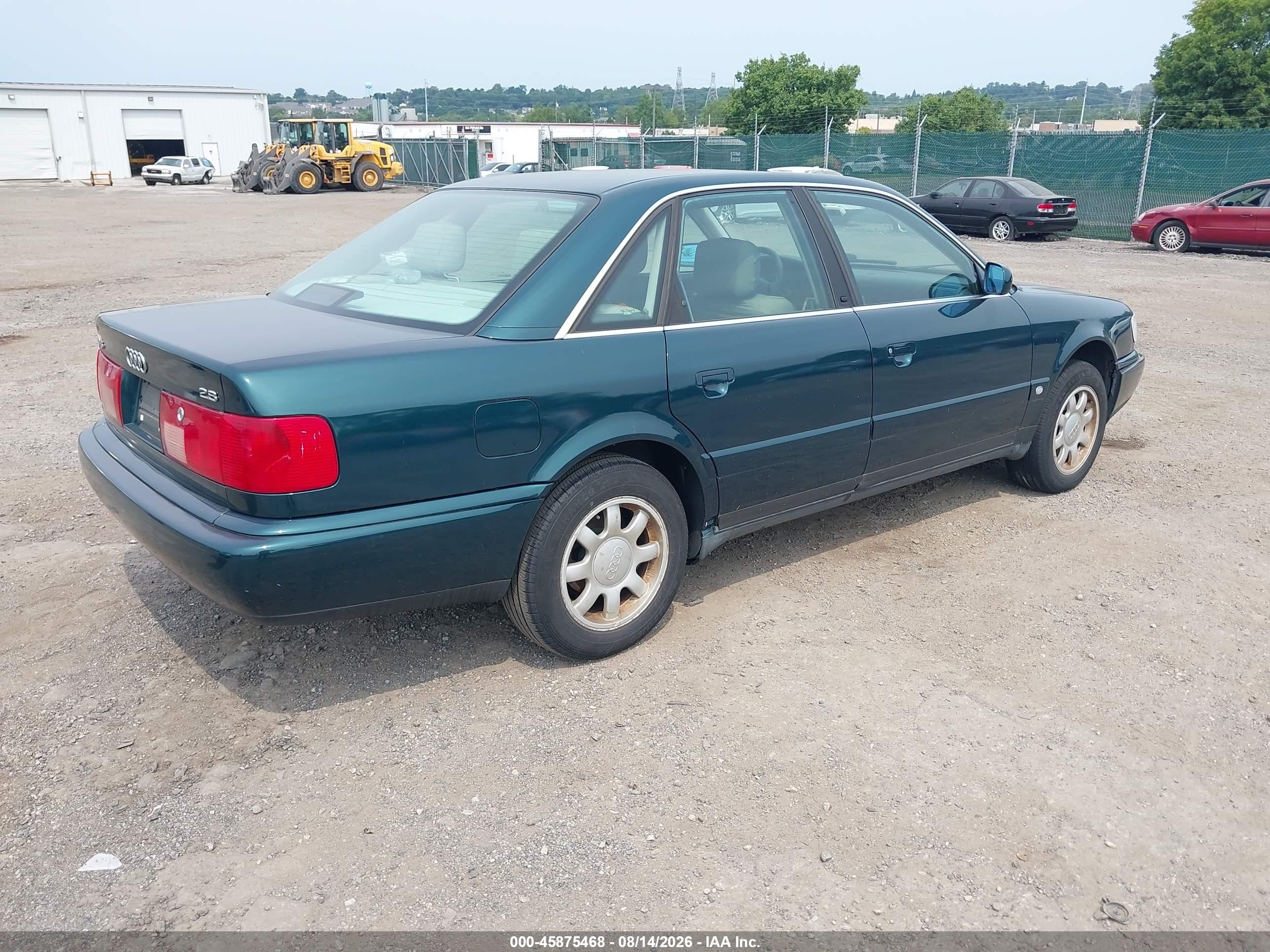 1995 Audi A6   Green vin: WAUFA84AXSN115202
