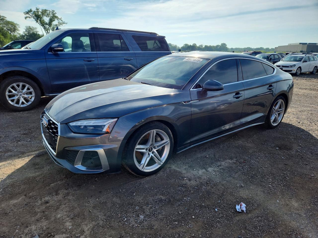 2022 Audi A5 Premium Plus 45 Charcoal vin: WAUFACF54NA018690