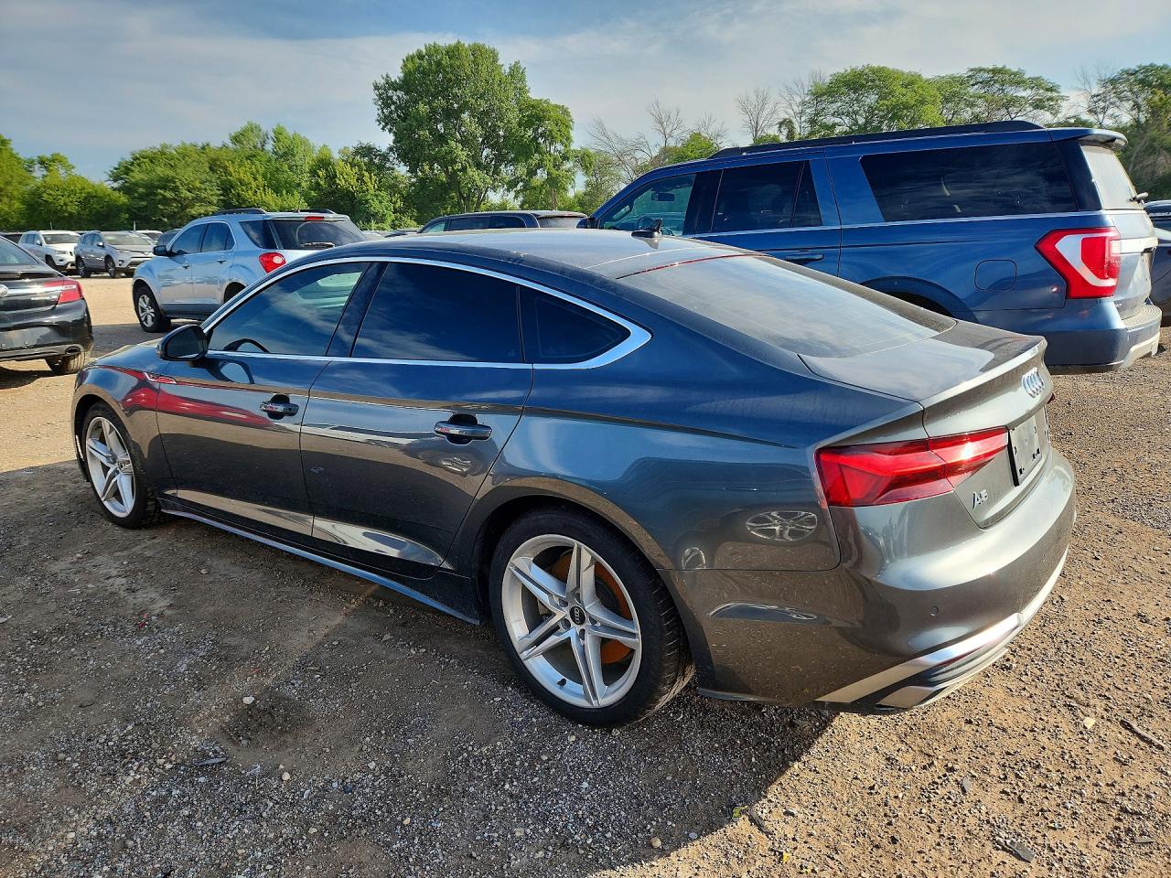 2022 Audi A5 Premium Plus 45 Charcoal vin: WAUFACF54NA018690