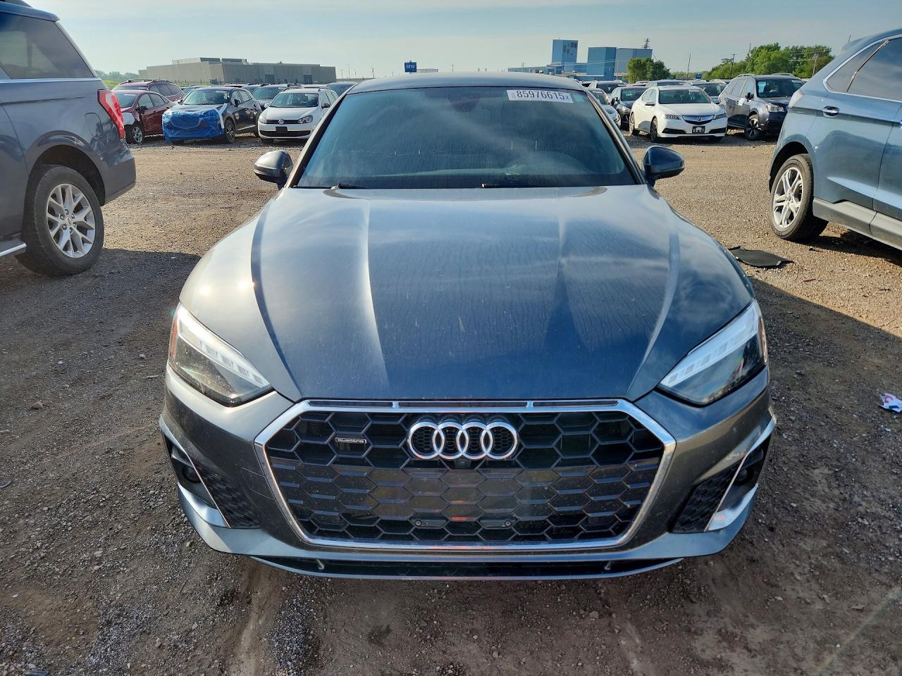 2022 Audi A5 Premium Plus 45 Charcoal vin: WAUFACF54NA018690
