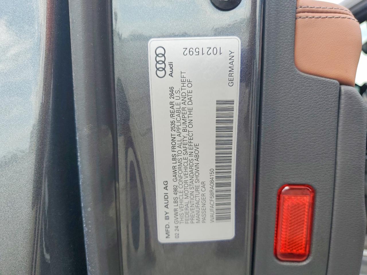 2024 Audi A5 Premium Plus 45 Blue vin: WAUFACF58RA084150