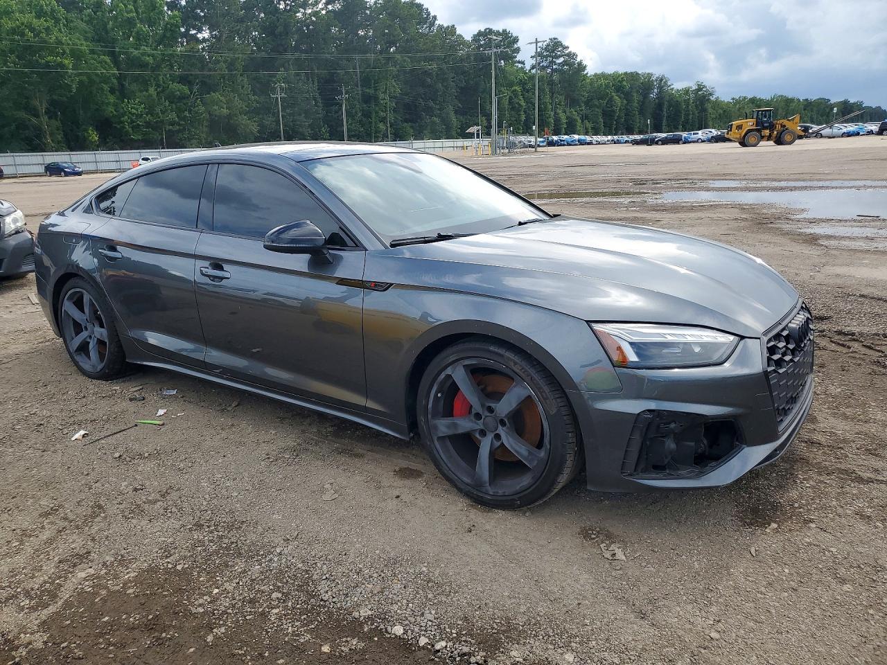 2022 Audi A5 Premium Plus 45 Charcoal vin: WAUFACF5XNA018676