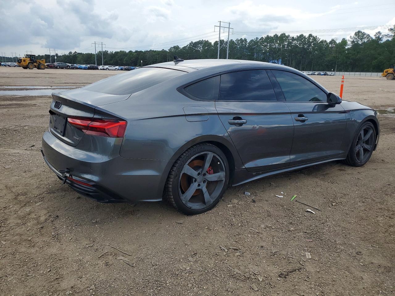 2022 Audi A5 Premium Plus 45 Charcoal vin: WAUFACF5XNA018676
