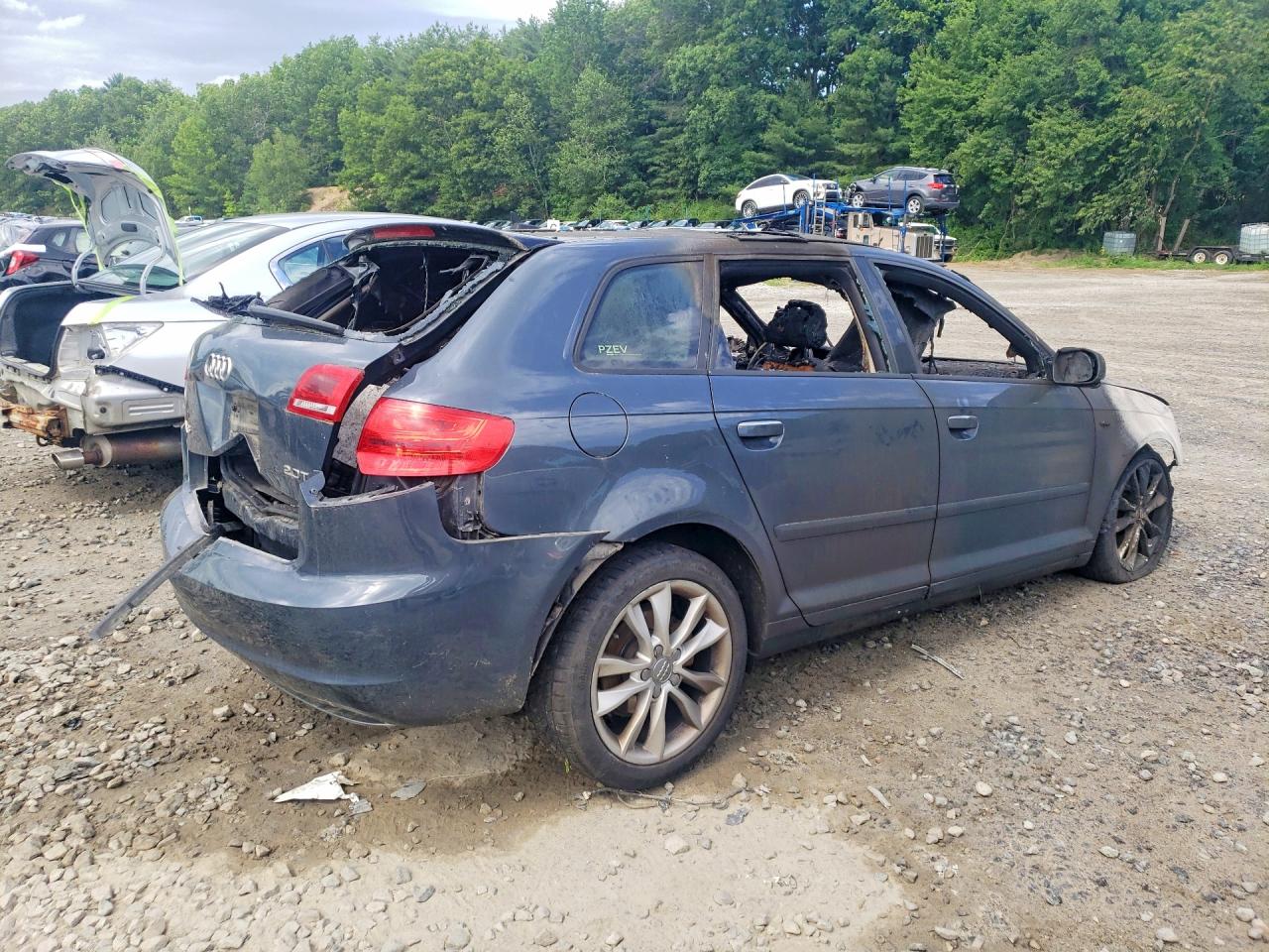 2012 Audi A3 Premium Gray vin: WAUFEAFM2CA058537