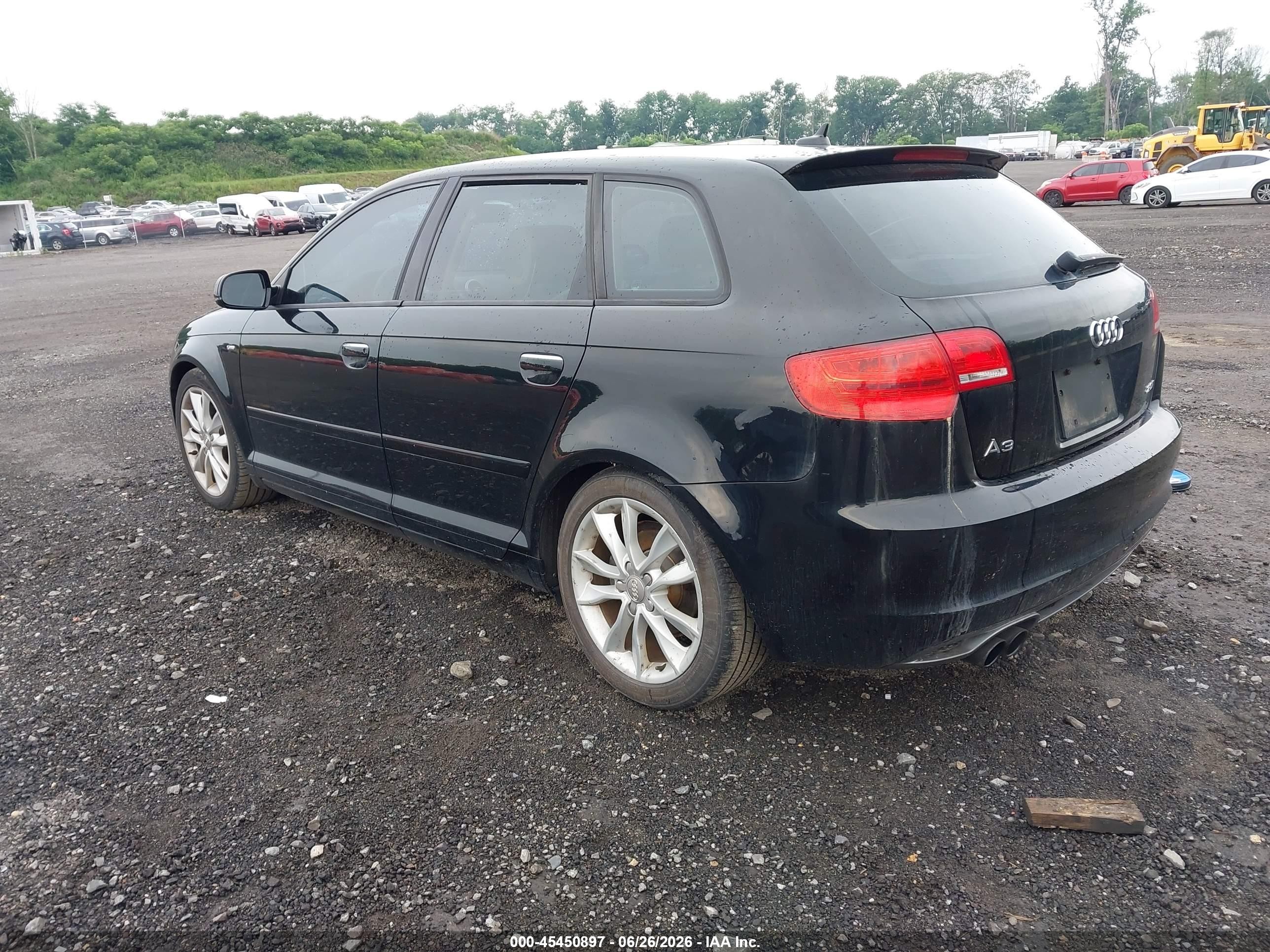 2012 Audi A3 2.0t Premium Black vin: WAUFEAFM2CA082238