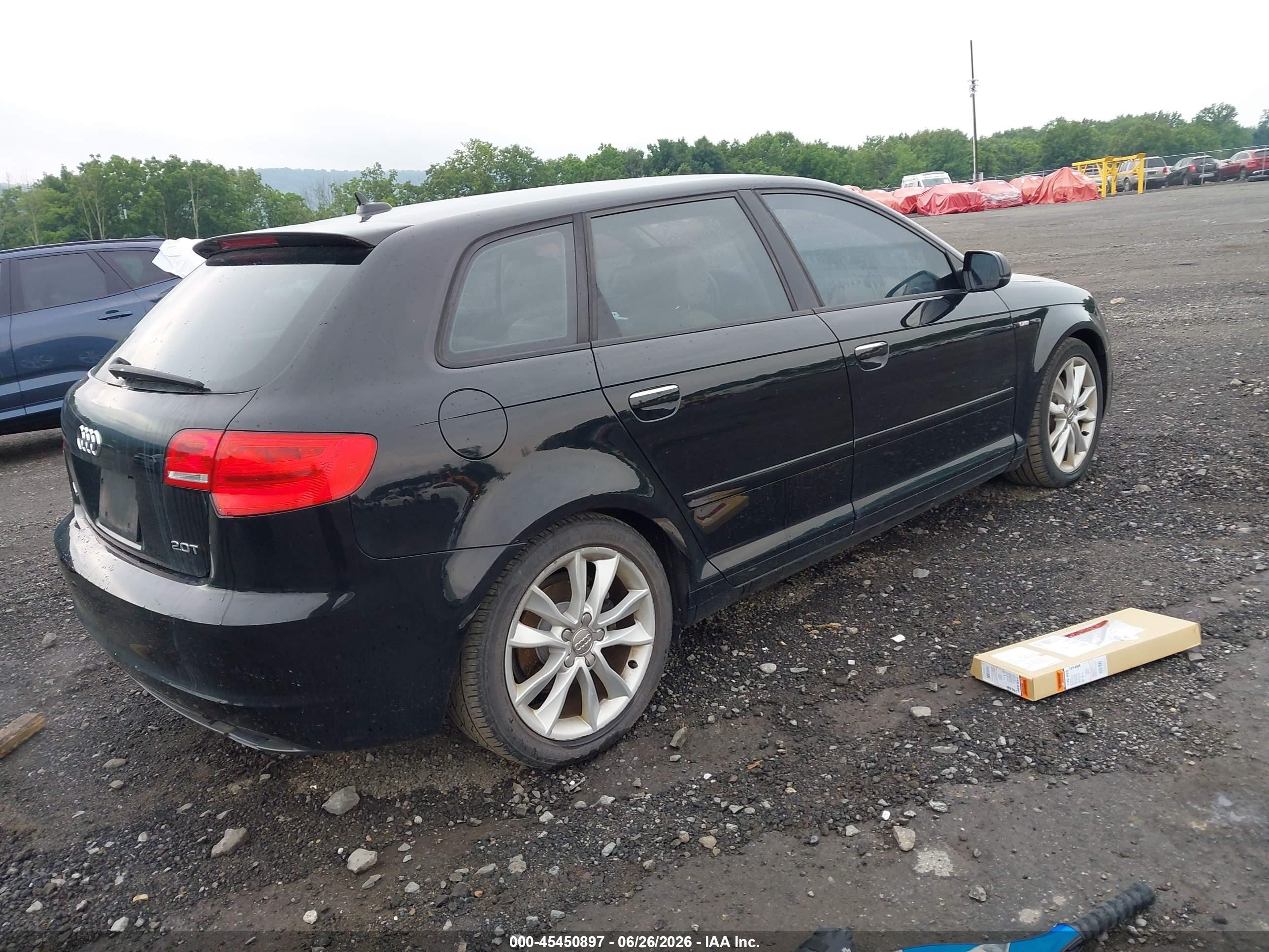 2012 Audi A3 2.0t Premium Black vin: WAUFEAFM2CA082238