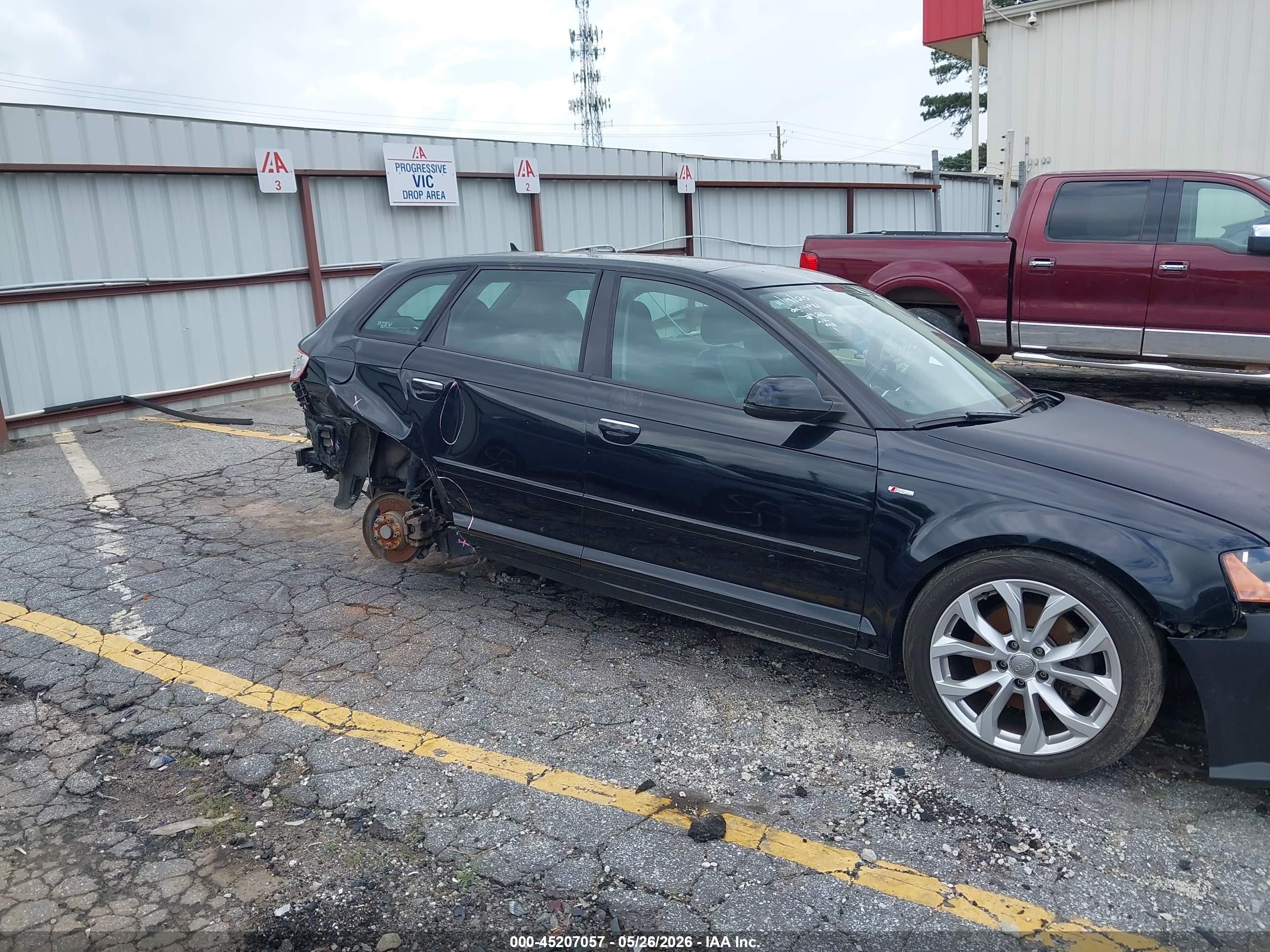 2012 Audi A3 2.0t Premium Black vin: WAUFEAFM8CA042424