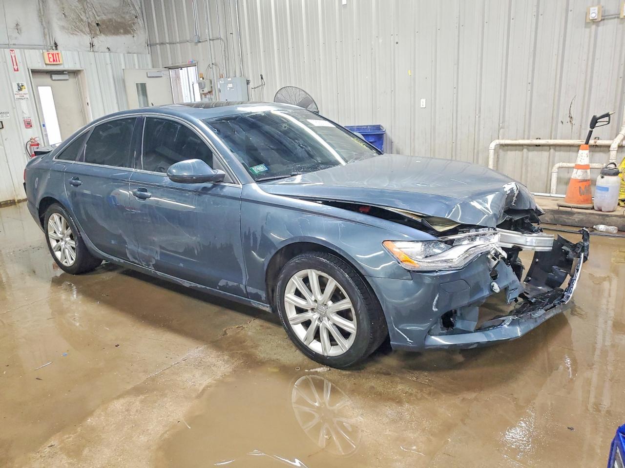 2015 Audi A6 Premium Gray vin: WAUFFAFC0FN002386
