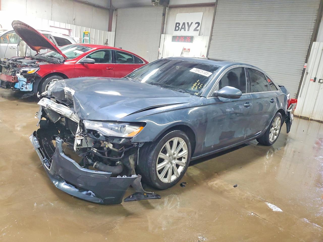 2015 Audi A6 Premium Gray vin: WAUFFAFC0FN002386