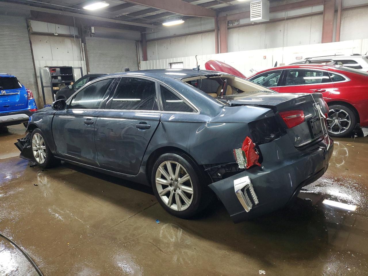 2015 Audi A6 Premium Gray vin: WAUFFAFC0FN002386
