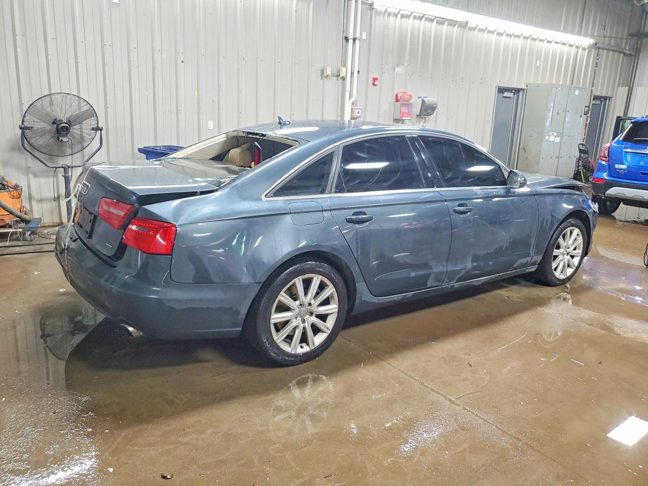 2015 Audi A6 Premium Gray vin: WAUFFAFC0FN002386