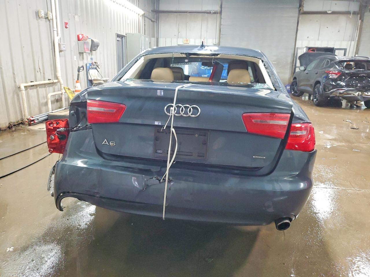 2015 Audi A6 Premium Gray vin: WAUFFAFC0FN002386