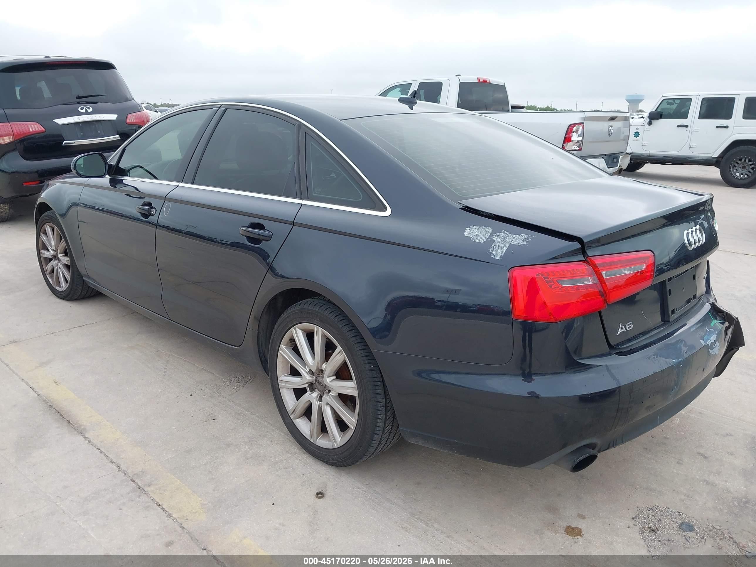 2015 Audi A6 2.0t Premium Dark Blue vin: WAUFFAFC0FN033279