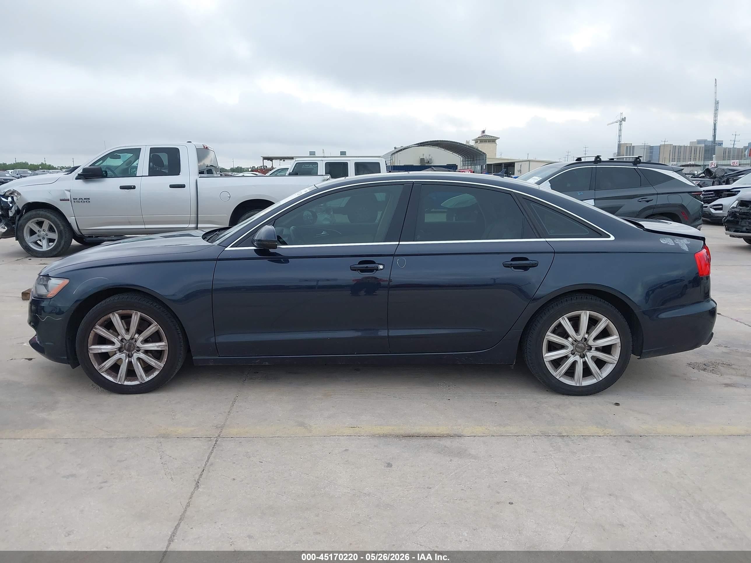 2015 Audi A6 2.0t Premium Dark Blue vin: WAUFFAFC0FN033279