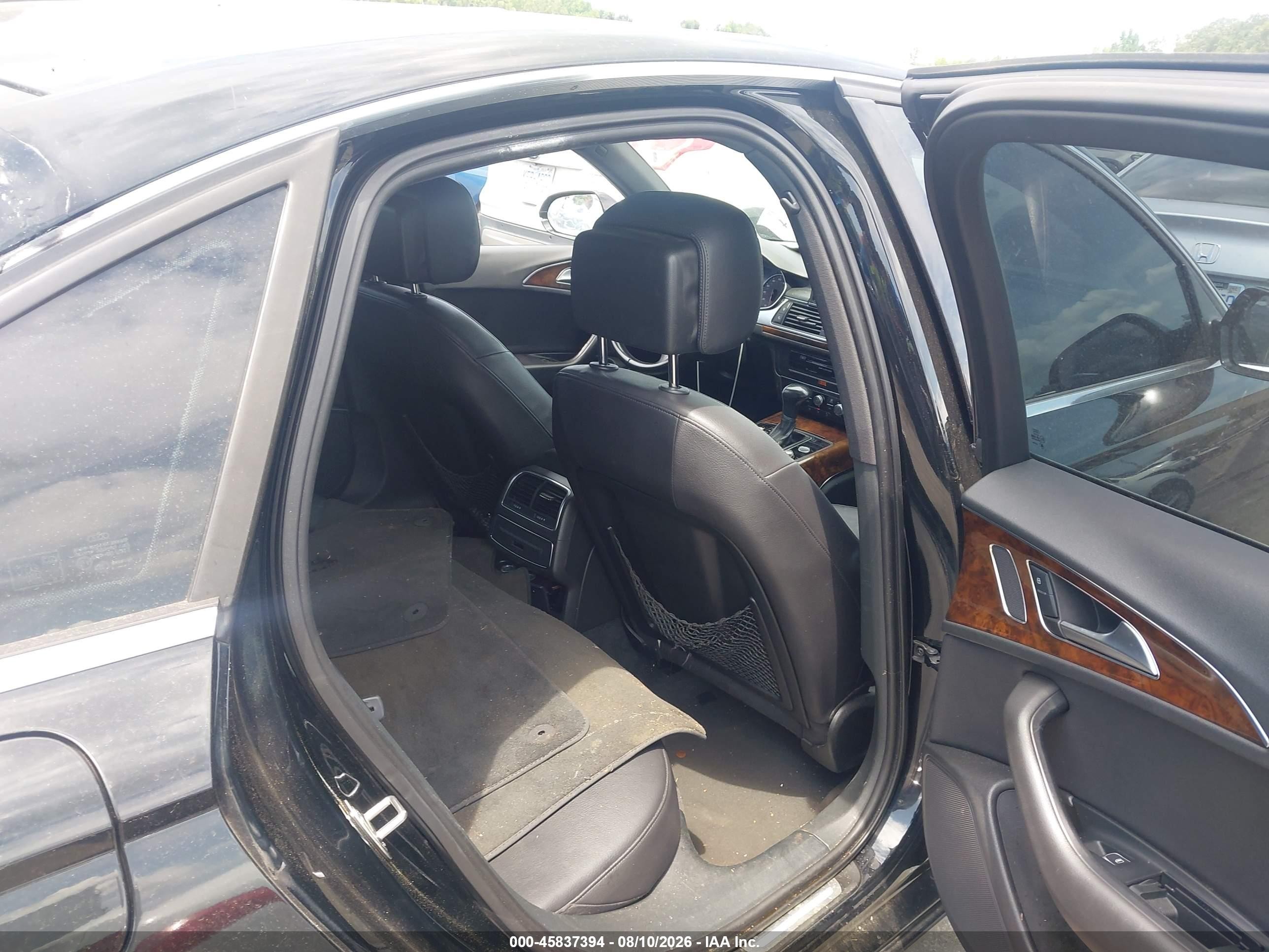 2014 Audi A6 2.0t Premium Black vin: WAUFFAFC1EN052664