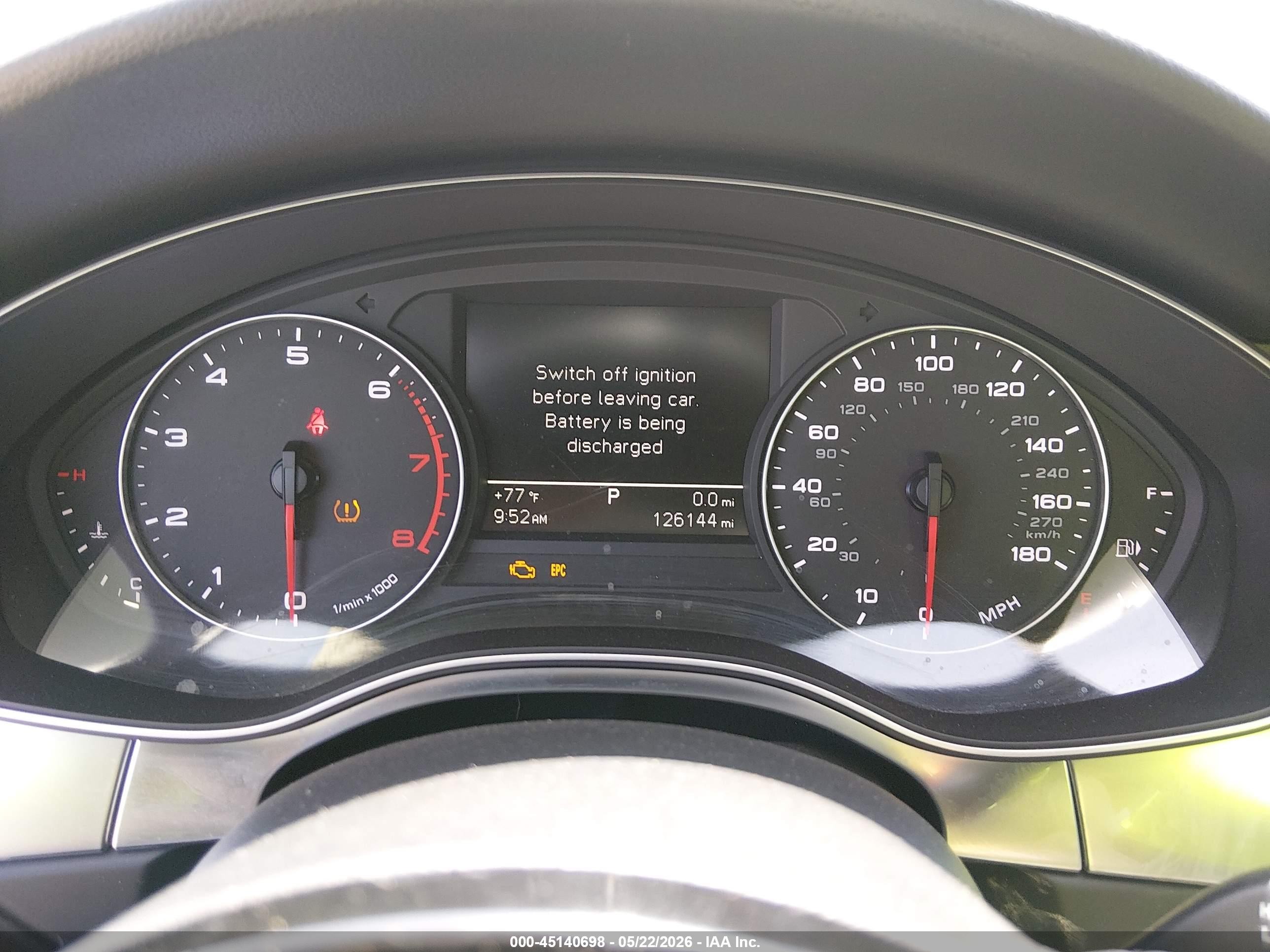 2015 Audi A6 2.0t Premium Серебряный vin: WAUFFAFC1FN022128