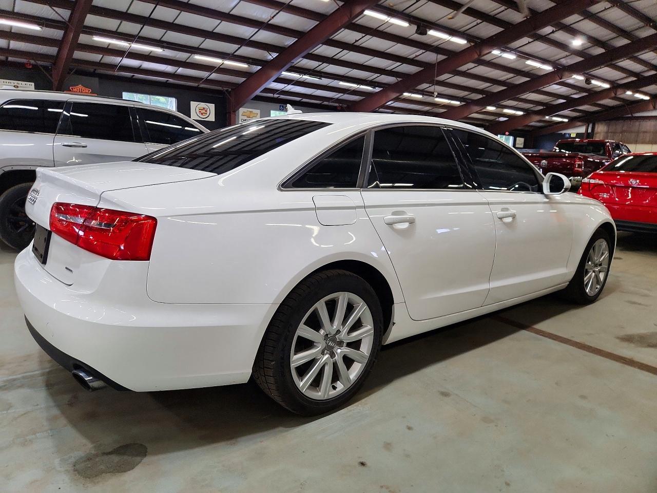 2015 Audi A6 Premium White vin: WAUFFAFC2FN031548