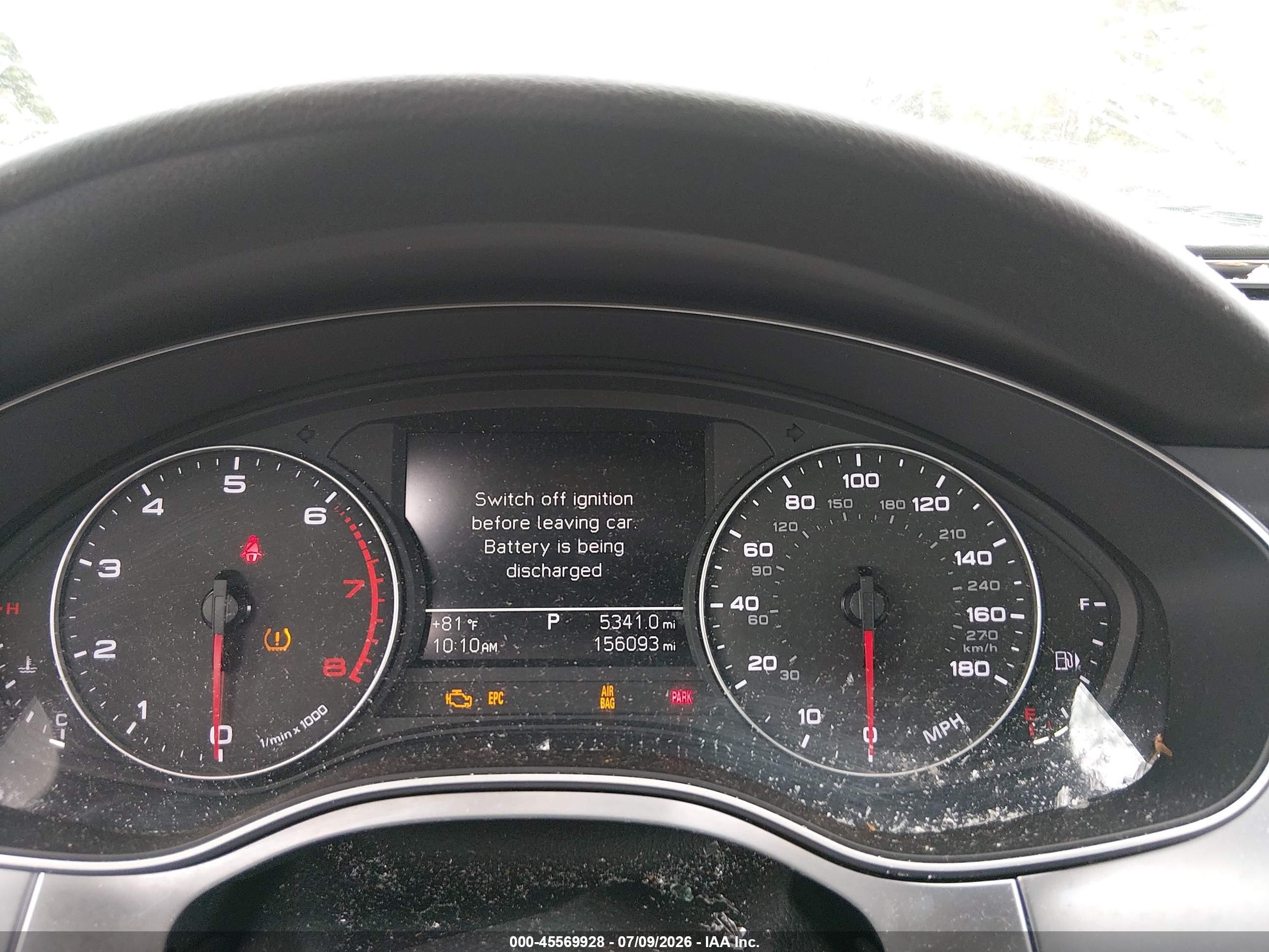 2015 Audi A6 2.0t Premium White vin: WAUFFAFC3FN032319