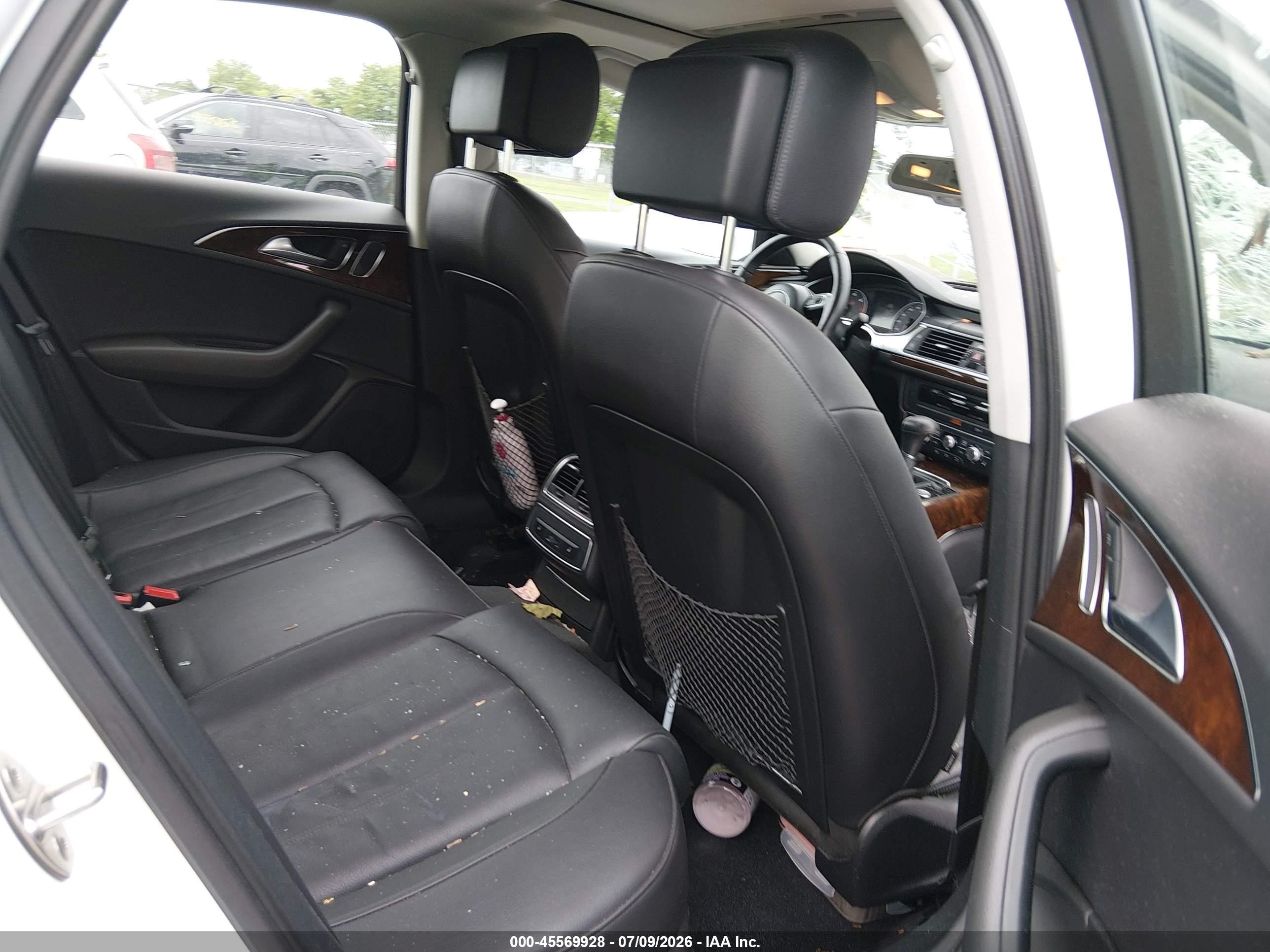 2015 Audi A6 2.0t Premium White vin: WAUFFAFC3FN032319