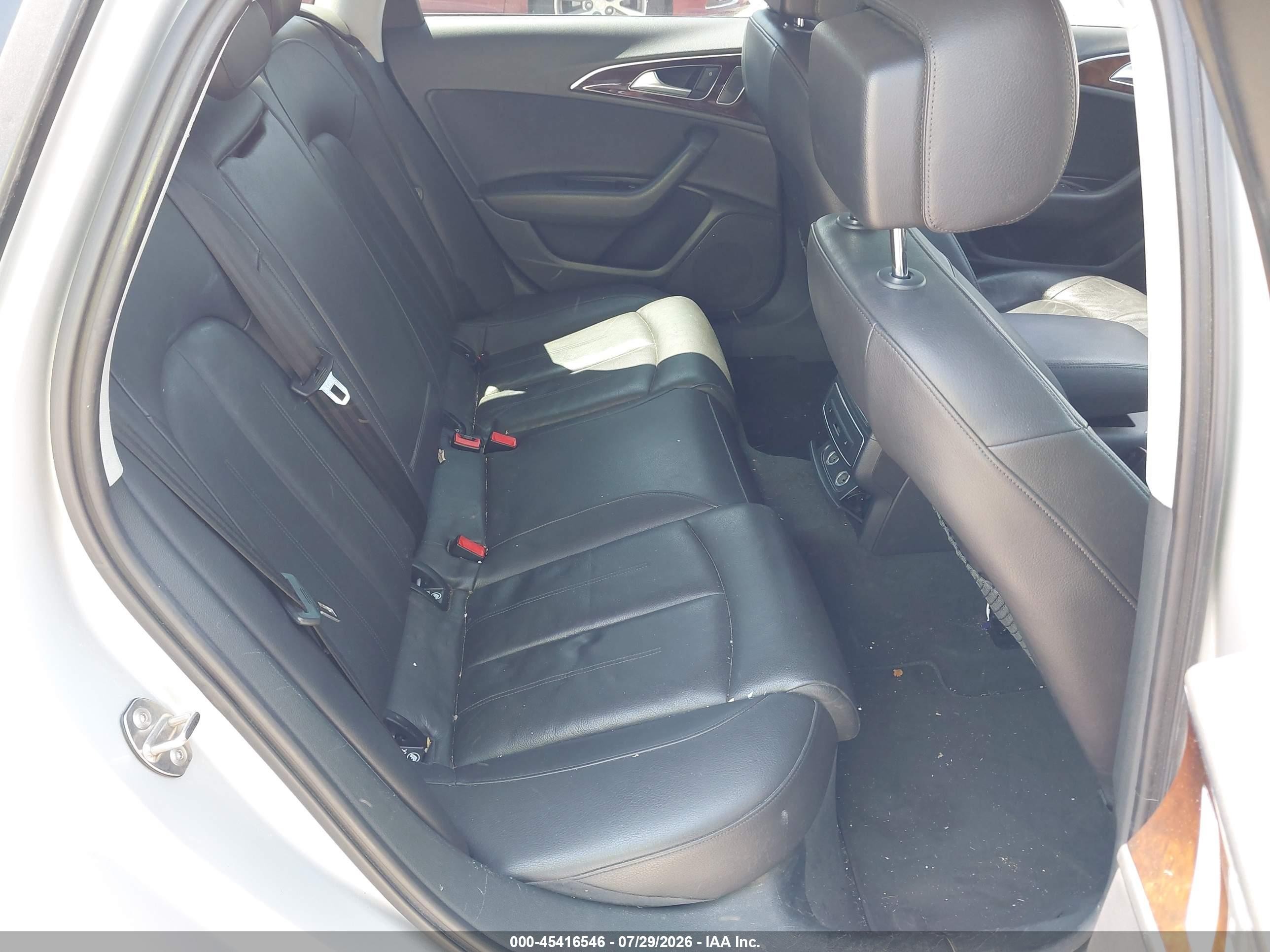 2014 Audi A6 2.0t Premium Silver vin: WAUFFAFC4EN057017